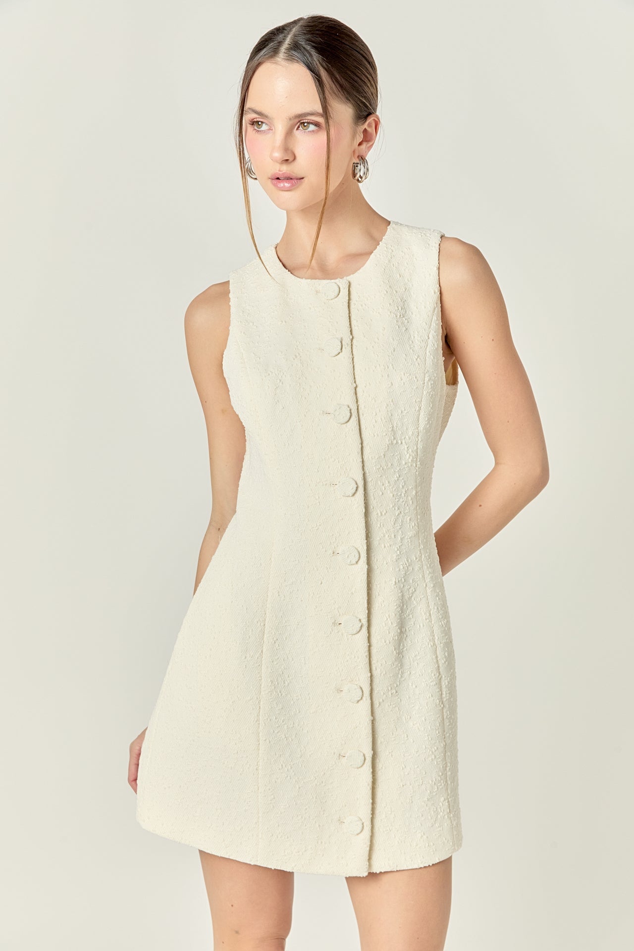 ENGLISH FACTORY - Chloe Sleeveless Dress - DRESSES available at Objectrare