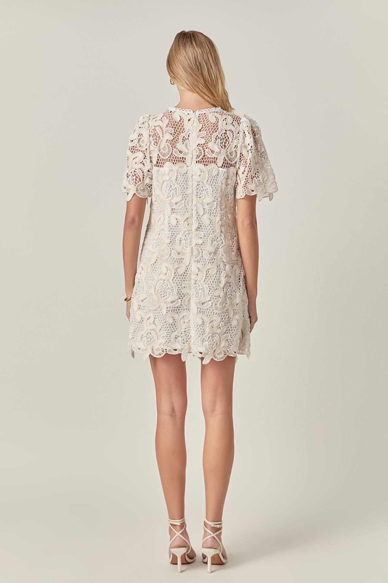 ENGLISH FACTORY - The Camille Lace Dress - DRESSES available at Objectrare