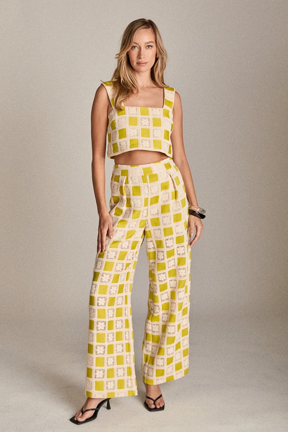 ENGLISH FACTORY - The Bria Crochet Top - TANK TOPS available at Objectrare