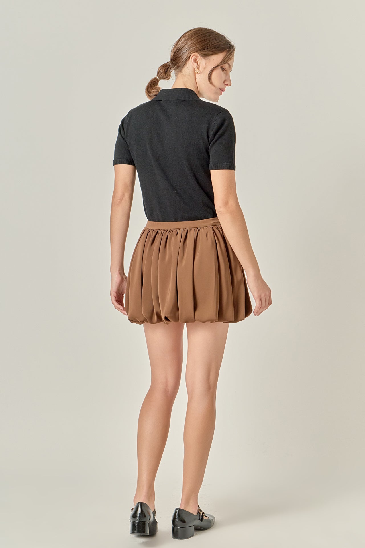 ENGLISH FACTORY - Balloon Mini Skirt - SKIRTS available at Objectrare