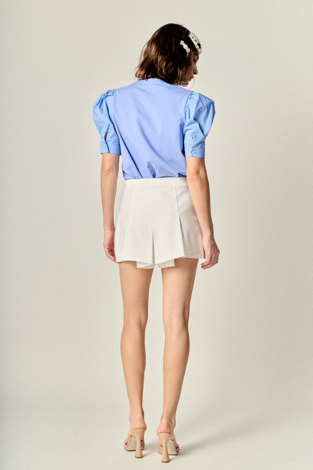 ENGLISH FACTORY - Mixed Media Top - TOPS available at Objectrare