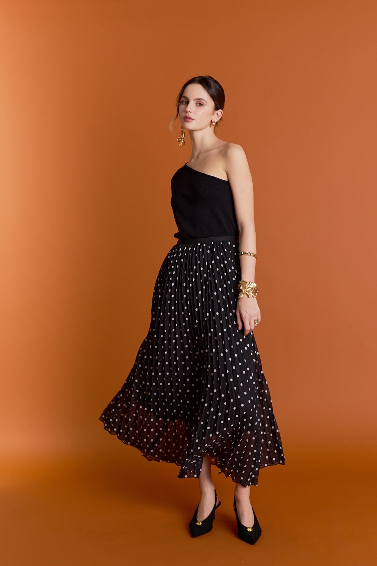 ENGLISH FACTORY - Zoe Midi Skirt - SKIRTS available at Objectrare