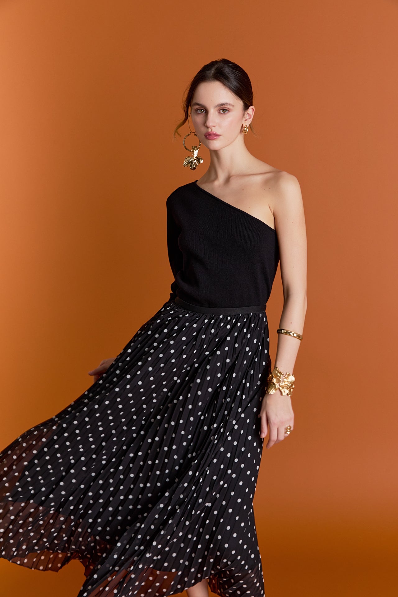 ENGLISH FACTORY - Zoe Midi Skirt - SKIRTS available at Objectrare