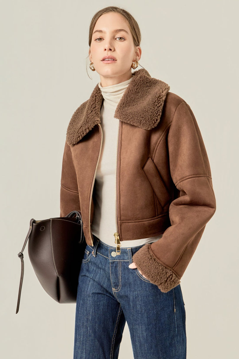 ENGLISH FACTORY - Shearing Jacket - JACKETS available at Objectrare