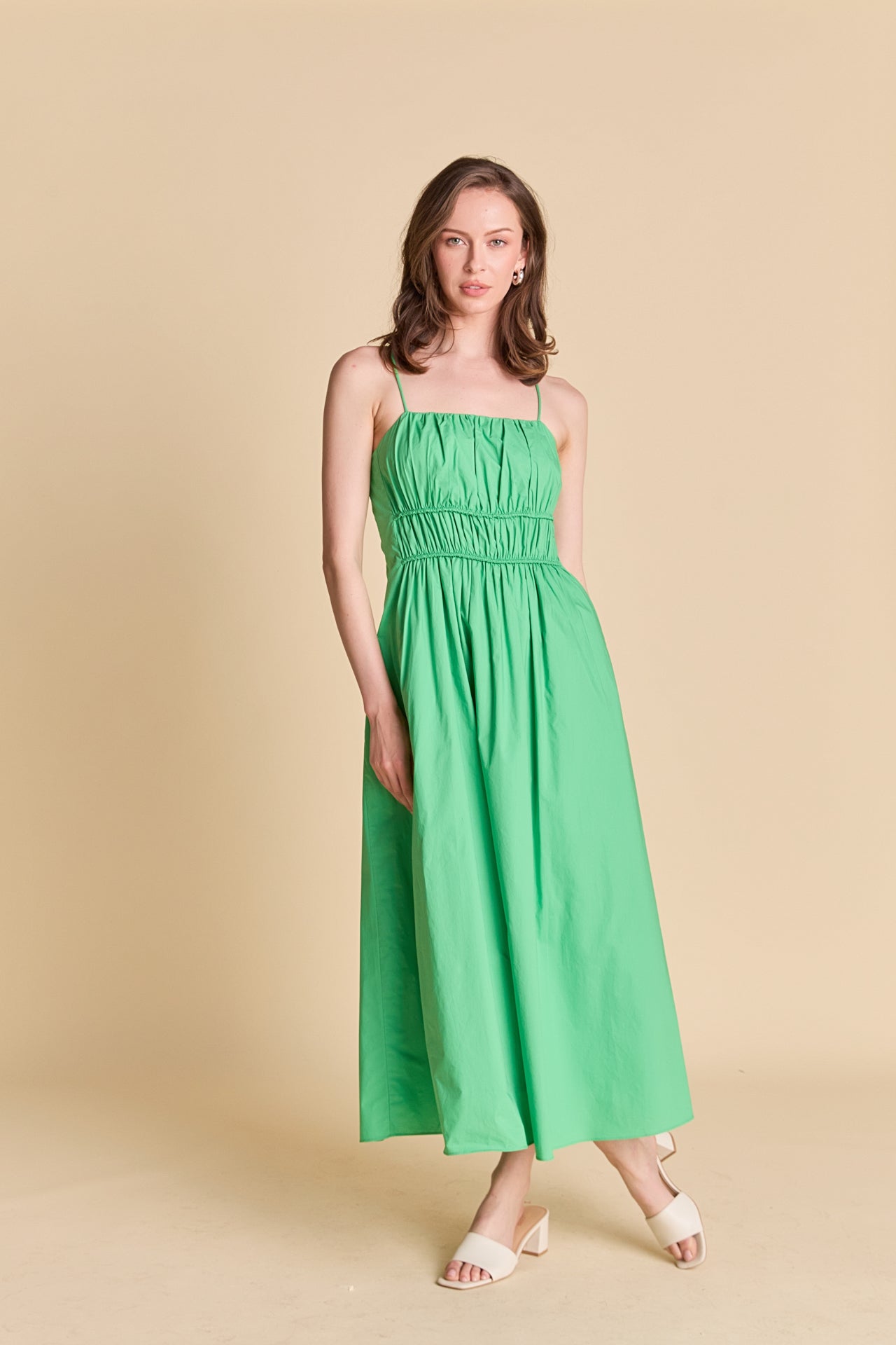 ENGLISH FACTORY - Sleeveless Midi Dress - DRESSES available at Objectrare