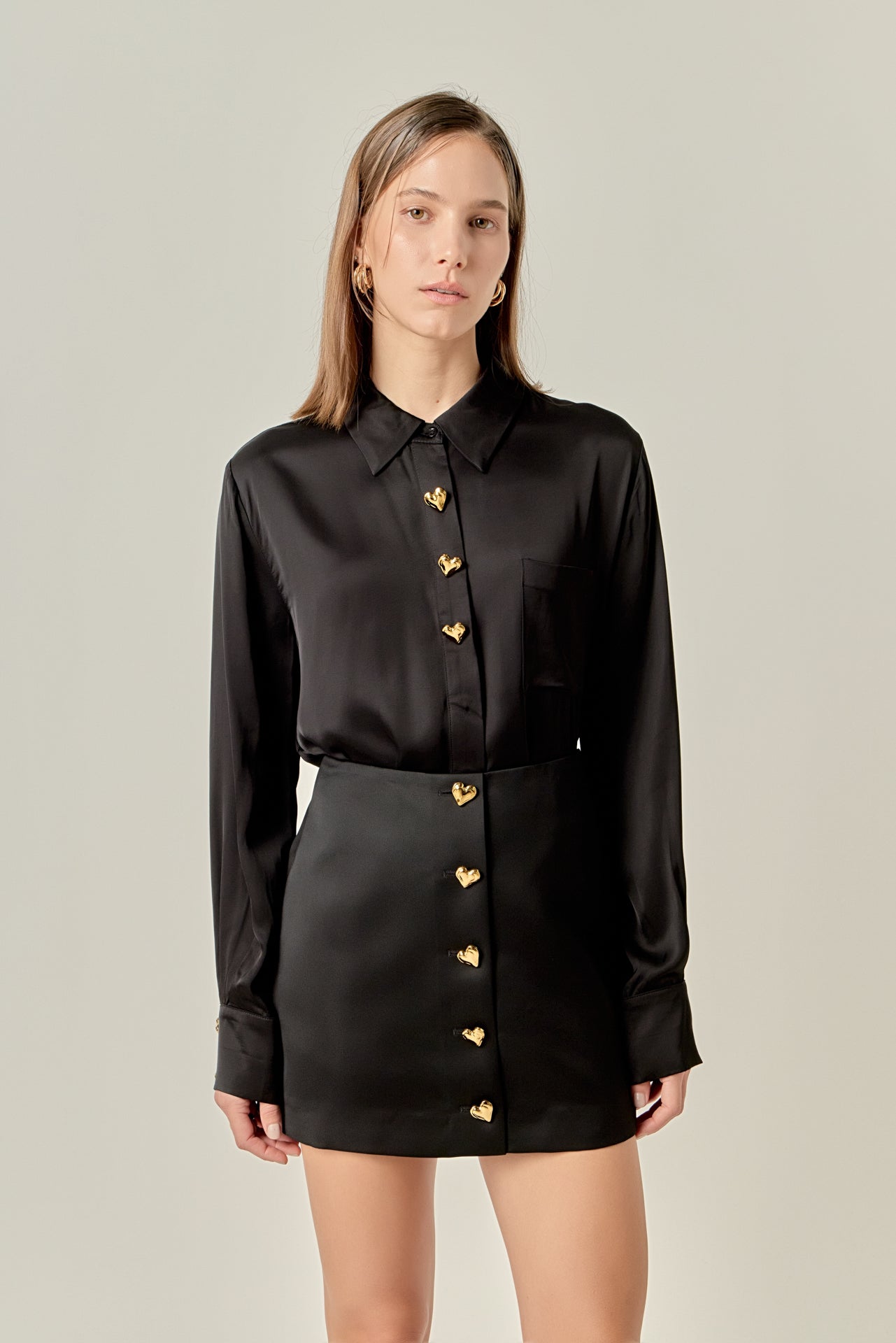 The Amoura Satin Skirt