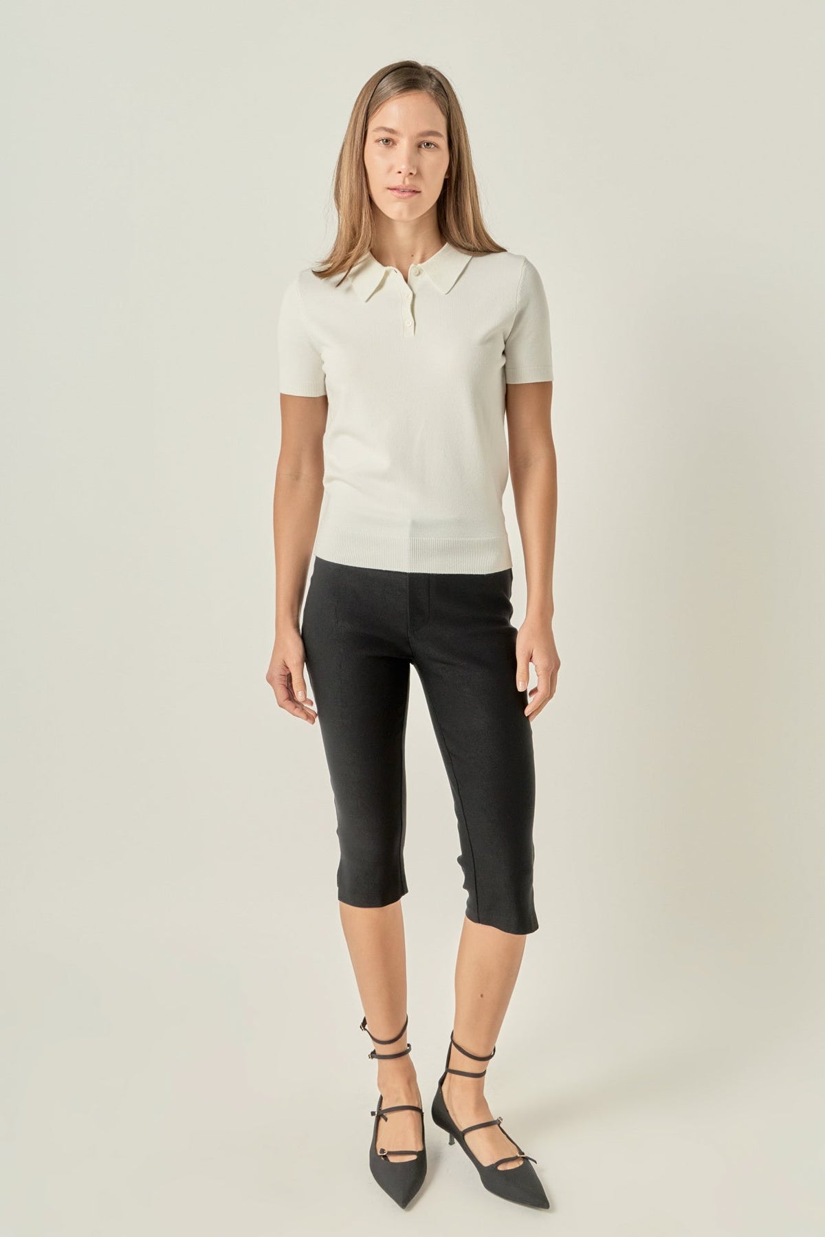 ENGLISH FACTORY - Capri Pants - PANTS available at Objectrare