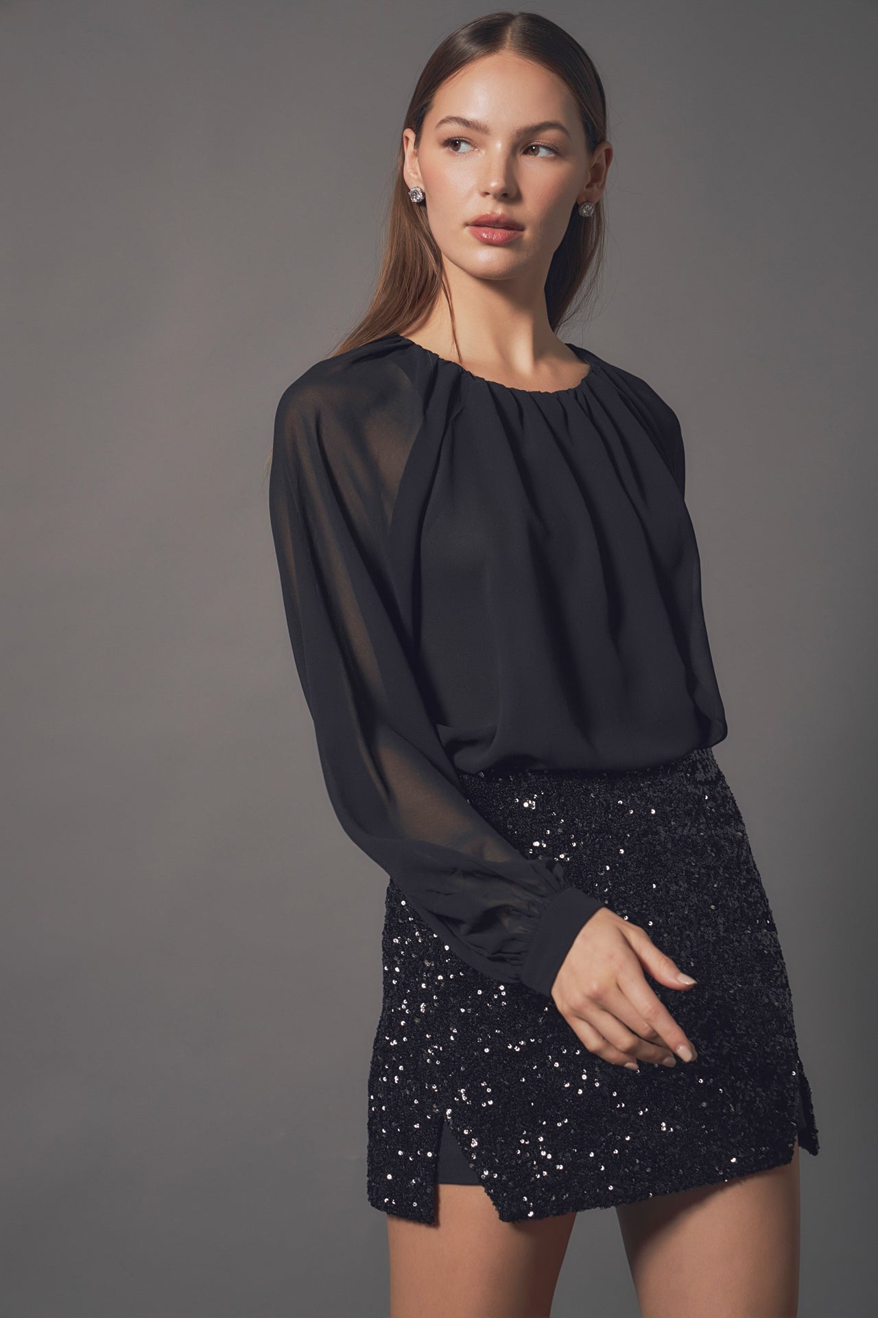 ENDLESS ROSE - Cut Out Mini Skort - SKORTS available at Objectrare