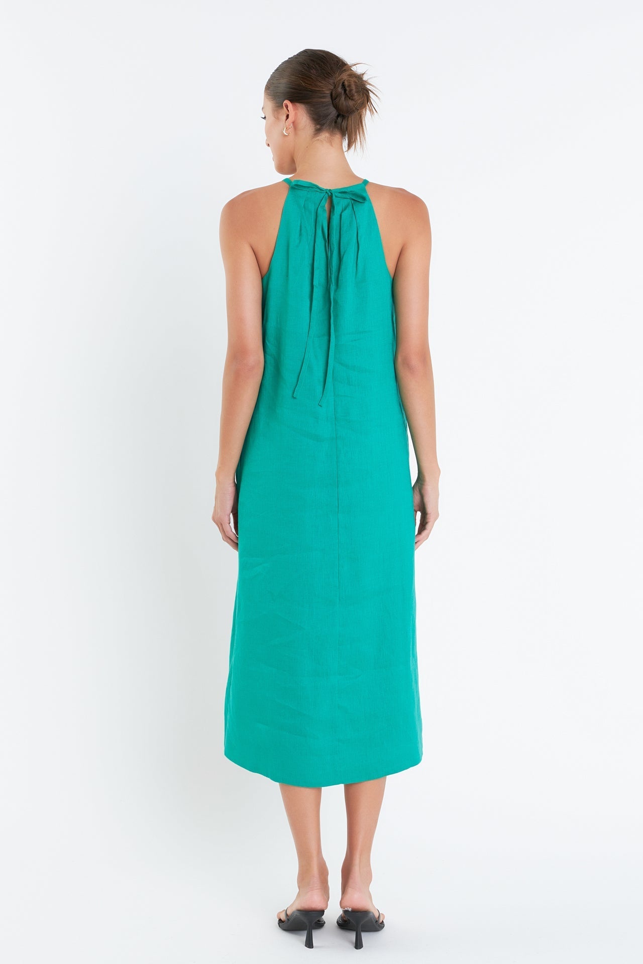GREY LAB - Linen Dress - DRESSES available at Objectrare