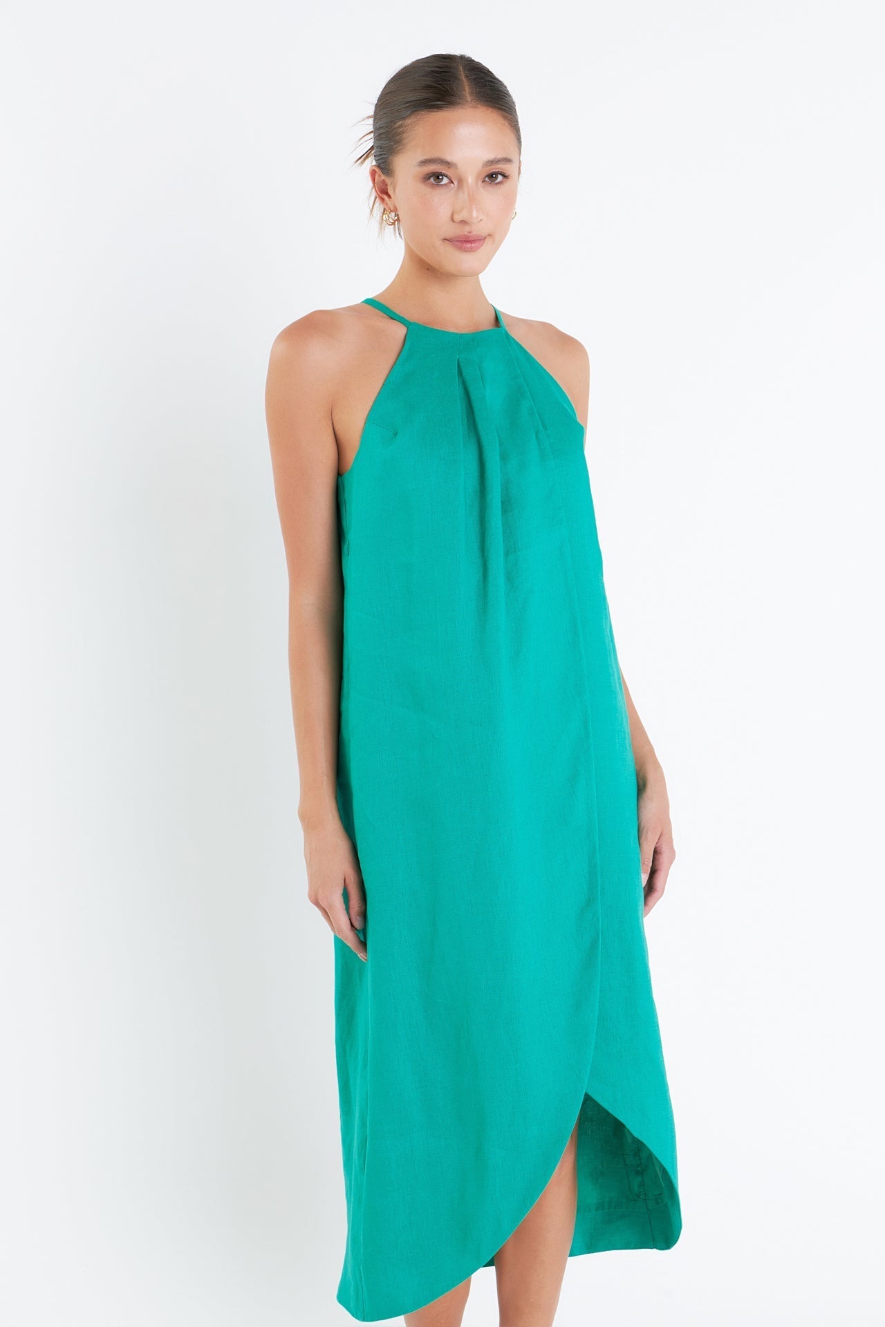 GREY LAB - Linen Dress - DRESSES available at Objectrare