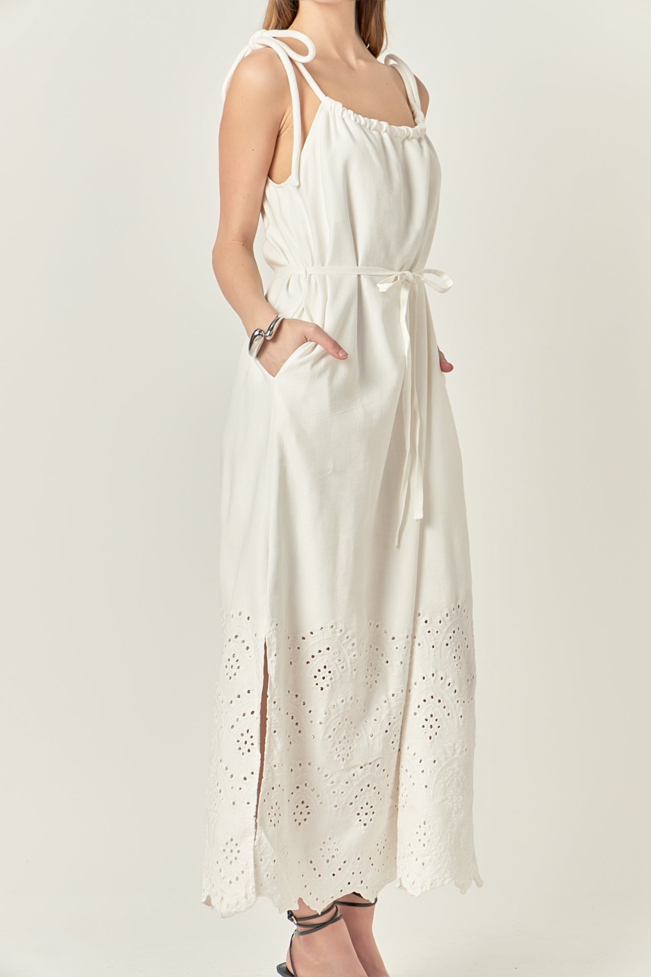 Linen Sleeveless Dress