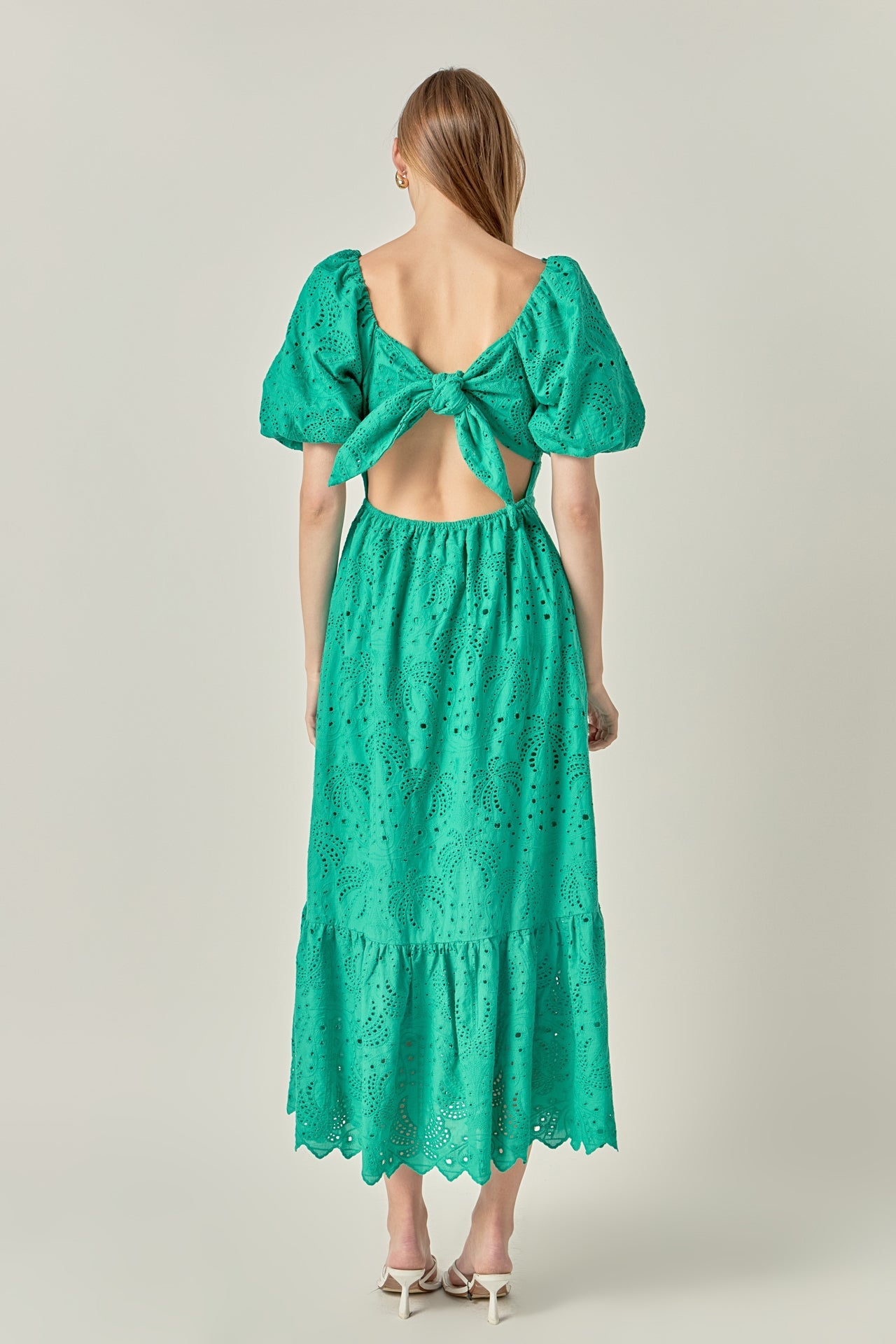 ENGLISH FACTORY - The Sienna Embroidered Resort Maxi Dress - DRESSES available at Objectrare