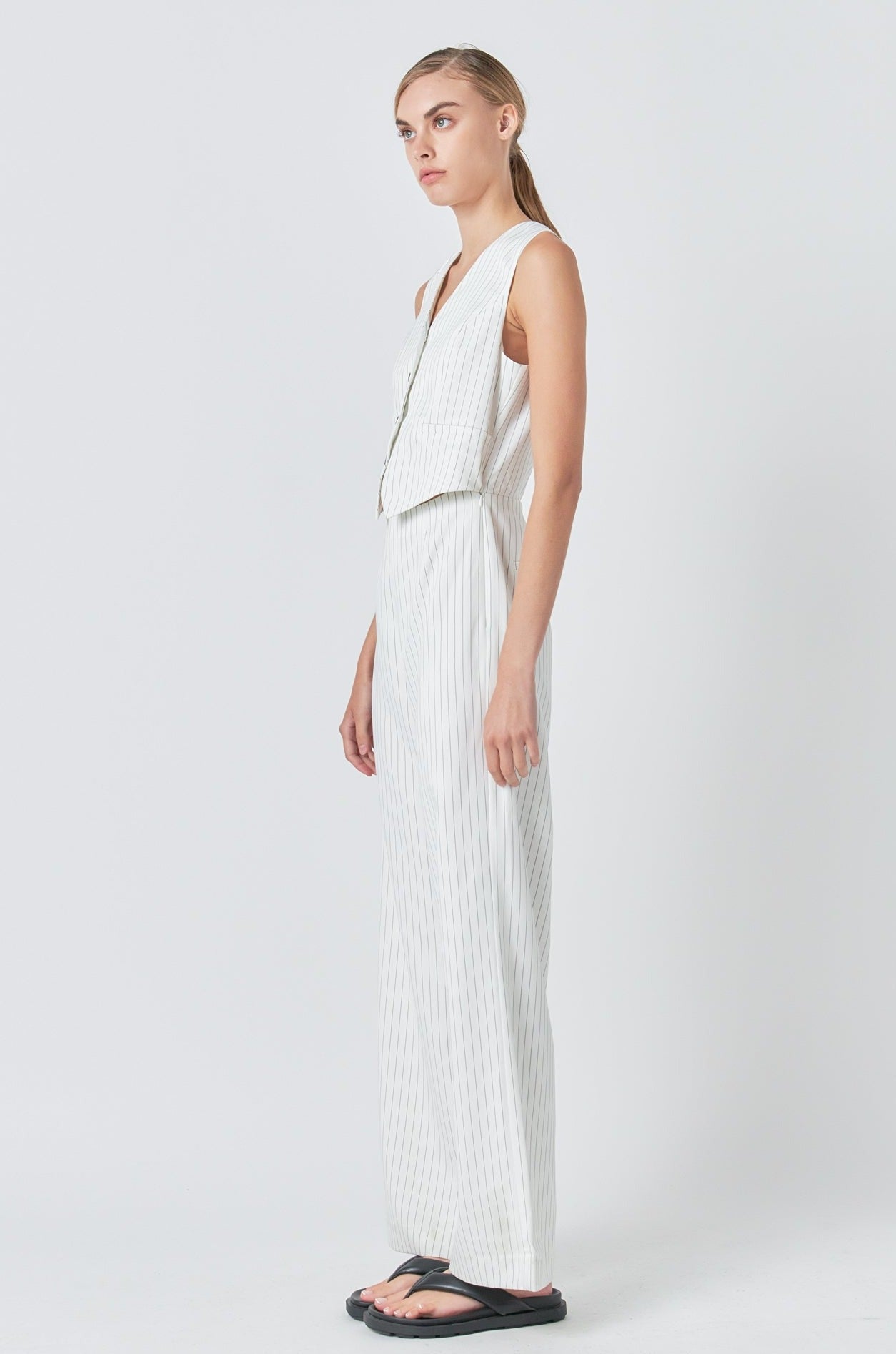 GREY LAB - Vest Jumpsuit - JUMPSUITS available at Objectrare