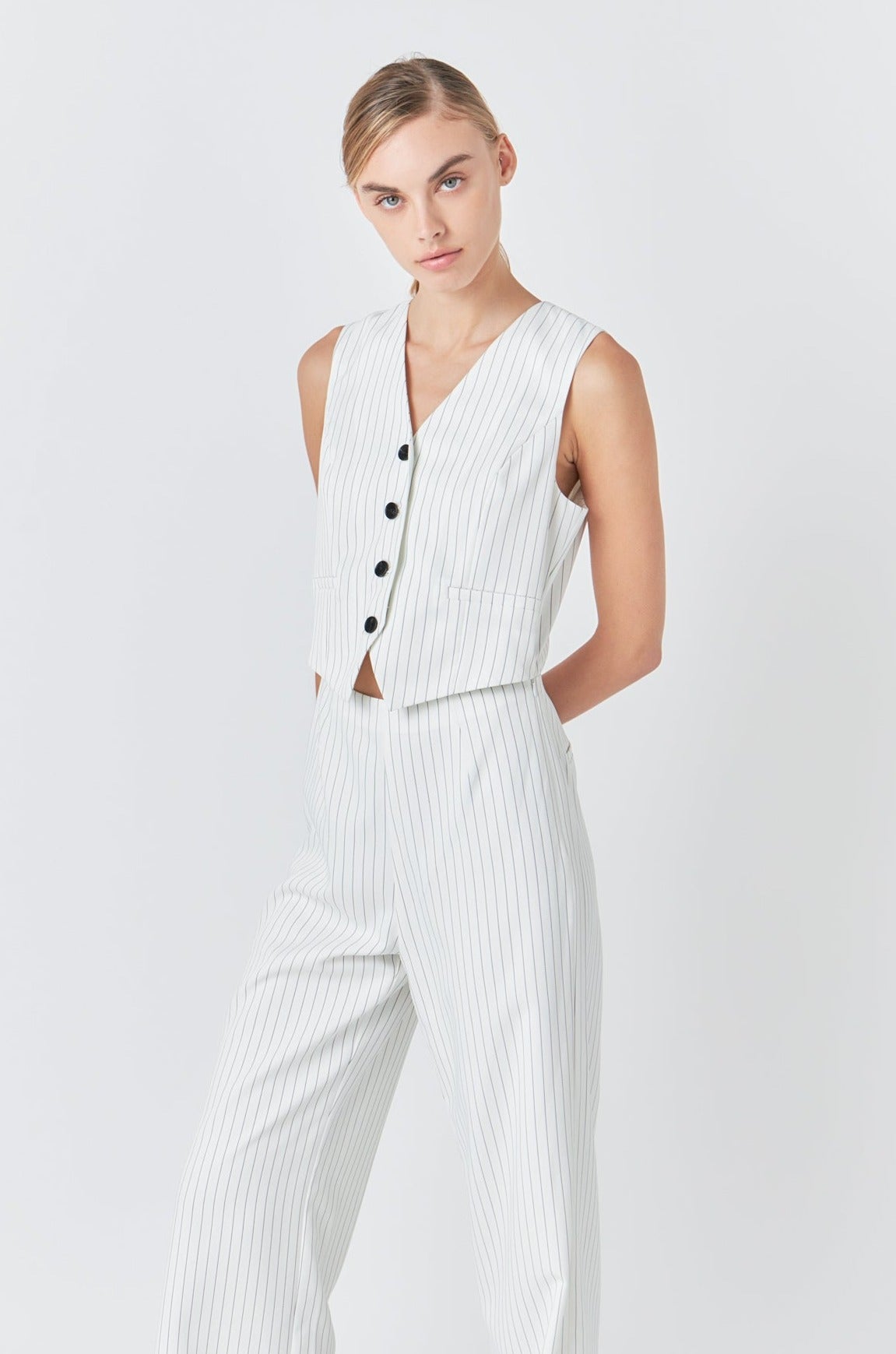 GREY LAB - Vest Jumpsuit - JUMPSUITS available at Objectrare