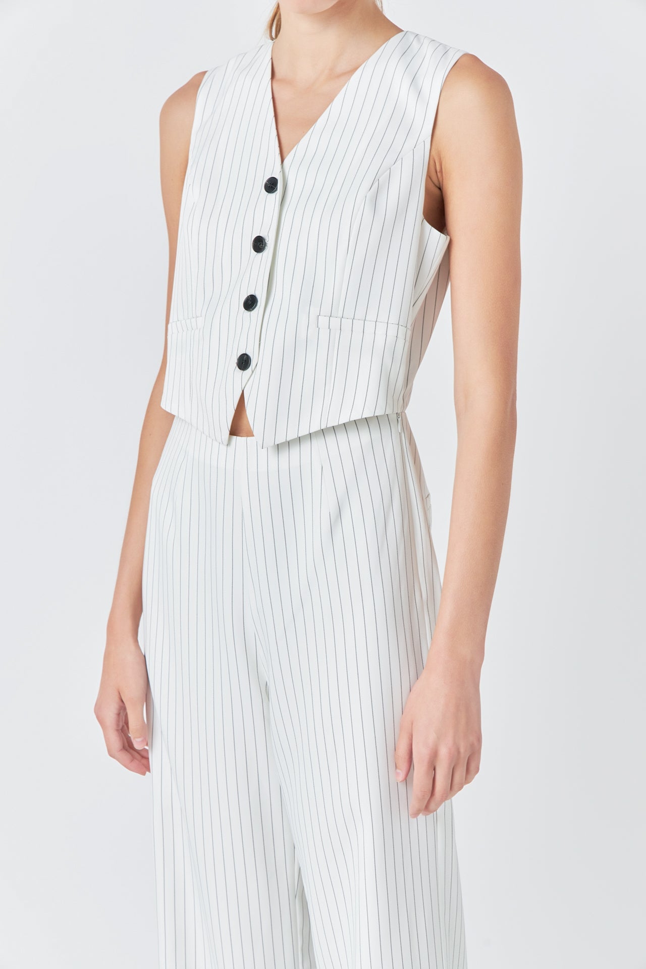 GREY LAB - Vest Jumpsuit - JUMPSUITS available at Objectrare