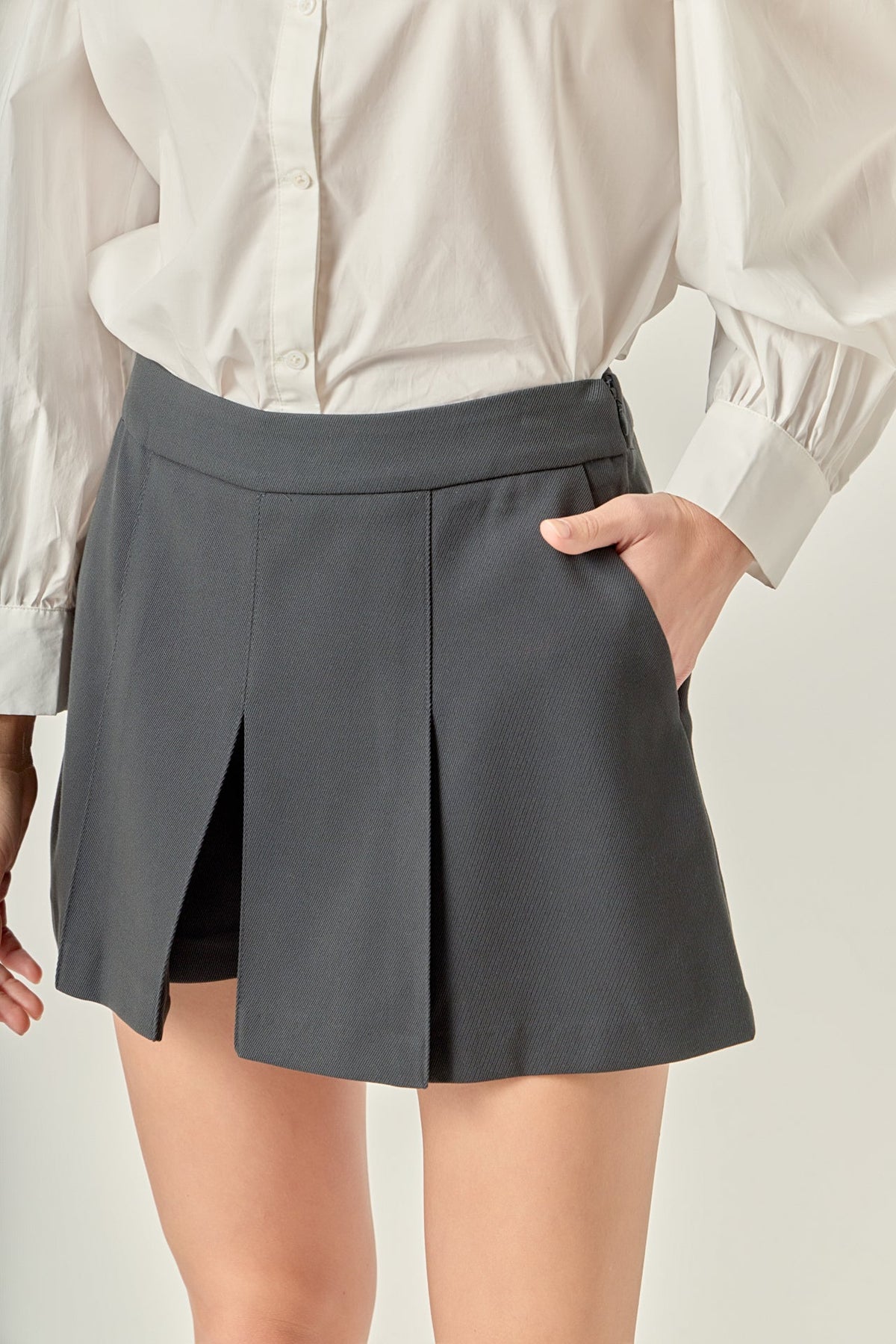 ENGLISH FACTORY - Twill Skort - SKORTS available at Objectrare