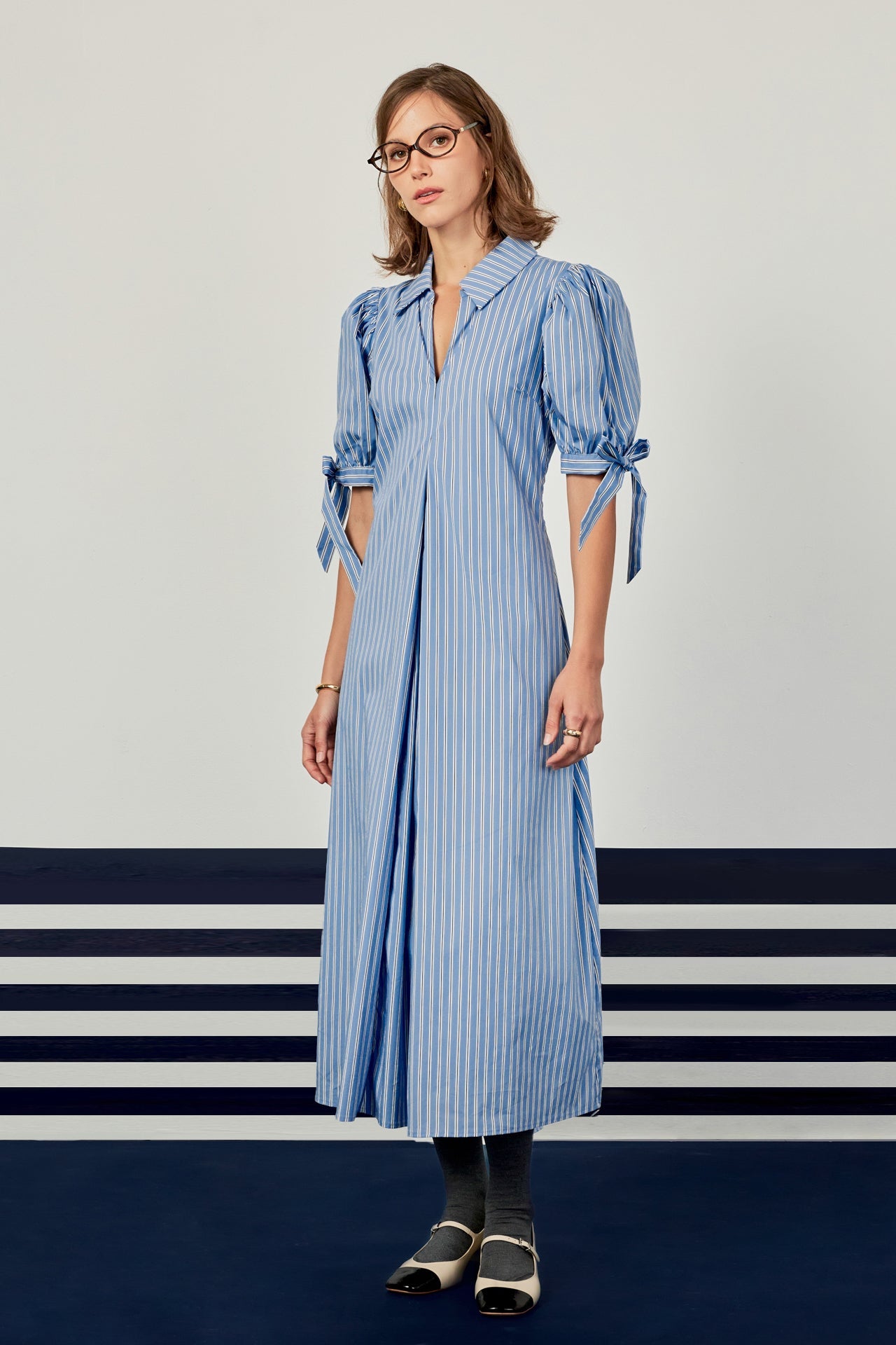 ENGLISH FACTORY - Godet Midi Dress - DRESSES available at Objectrare
