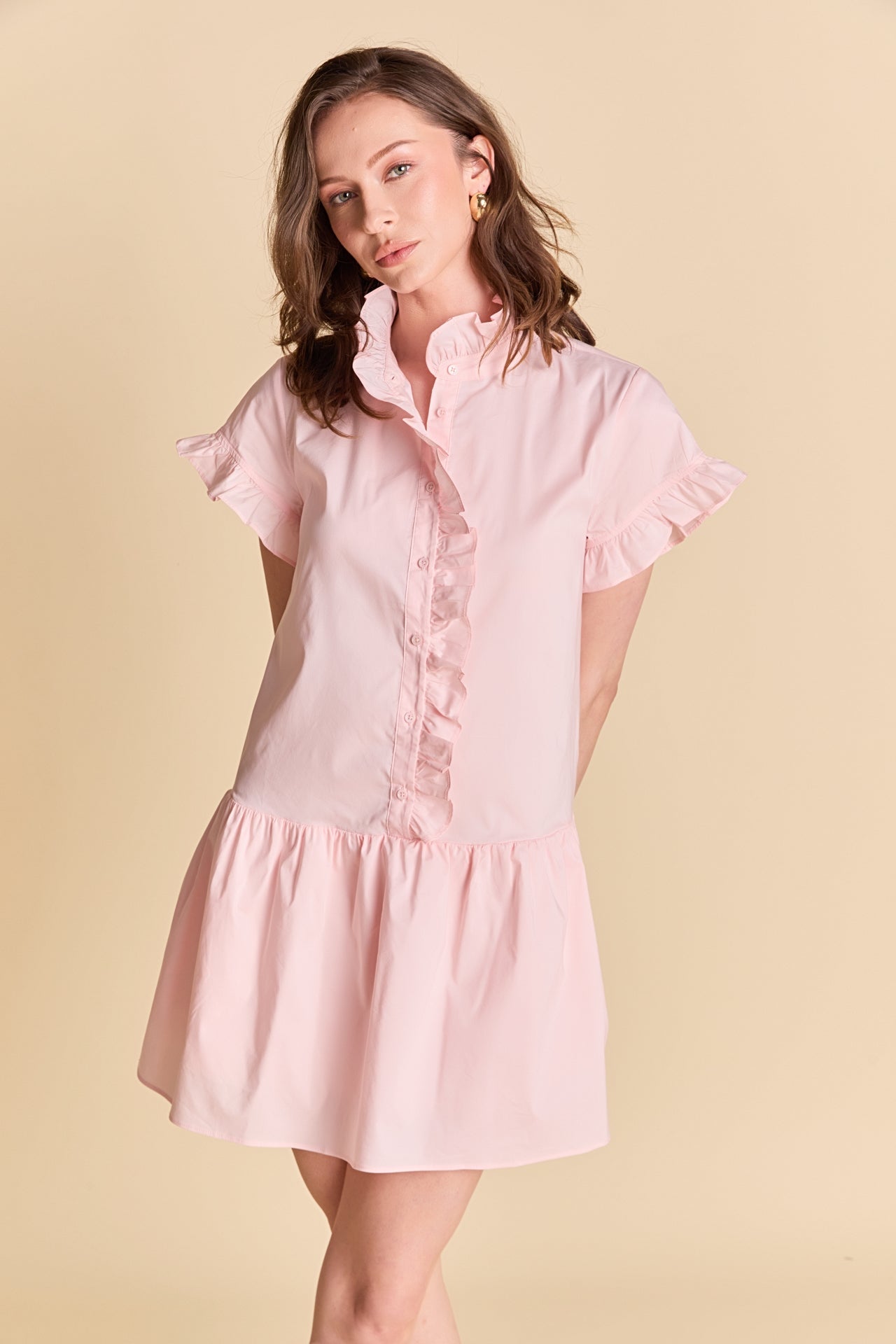 ENGLISH FACTORY - Ruffled Mini Dress - DRESSES available at Objectrare
