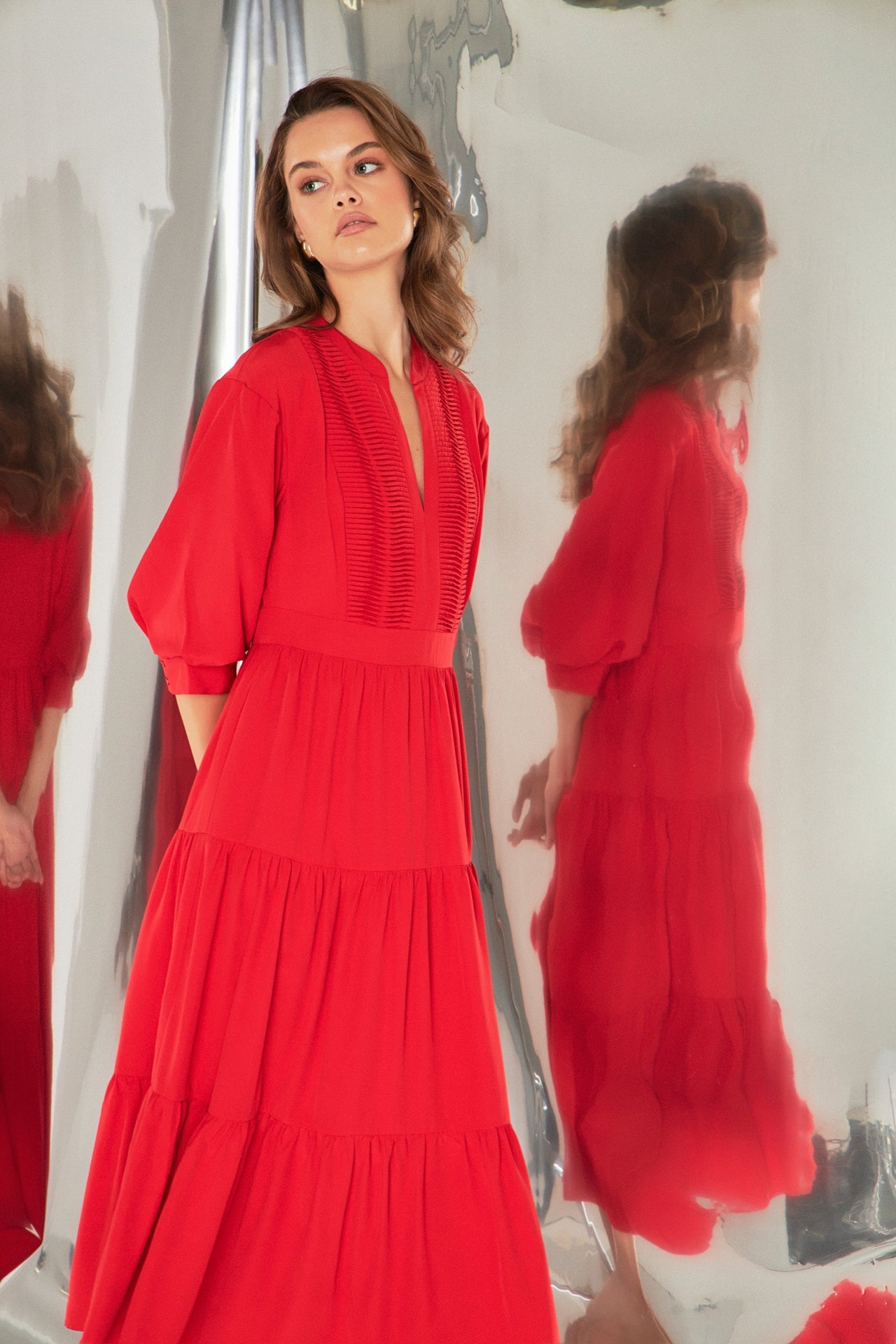 ENDLESS ROSE - Pin Tuck Dress - DRESSES available at Objectrare