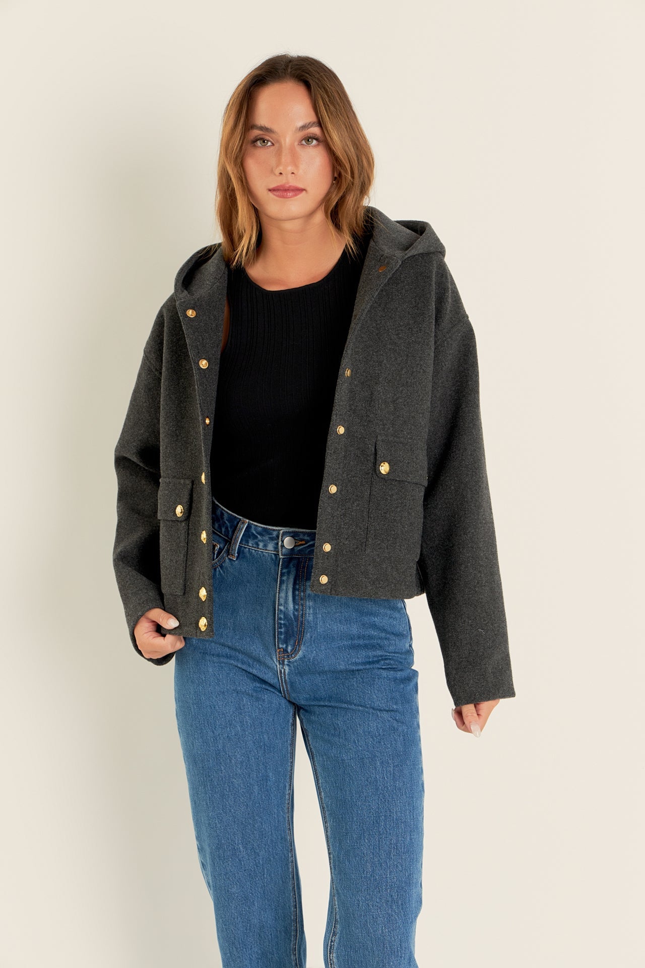 ENGLISH FACTORY - Hoodie Outer - JACKETS available at Objectrare