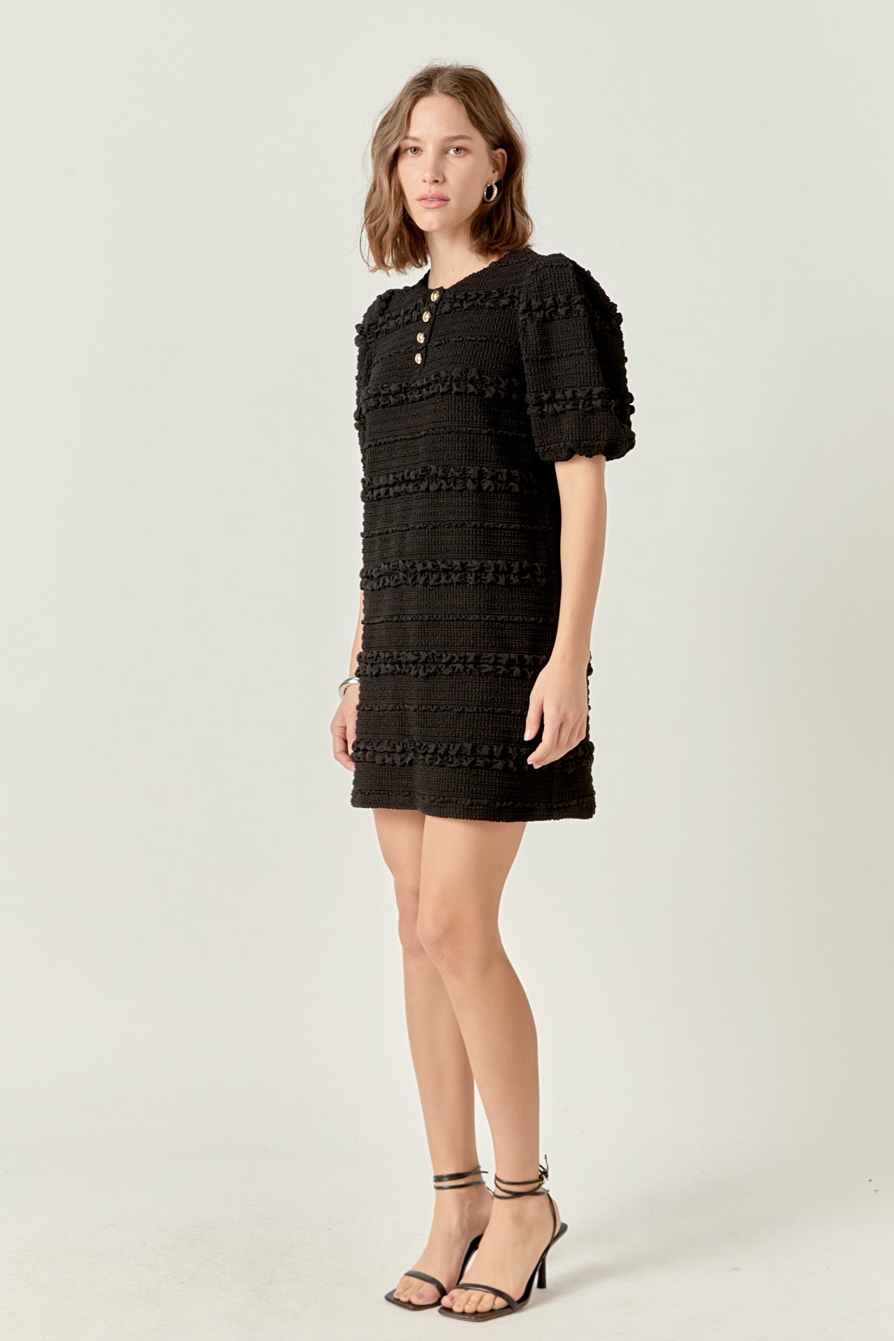 ENGLISH FACTORY - Smocked Mini Dress - DRESSES available at Objectrare
