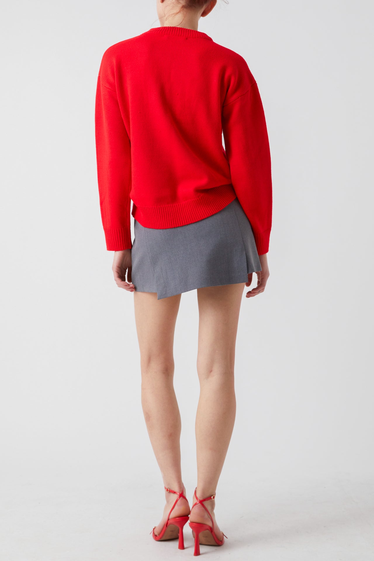ENGLISH FACTORY - Glitter Lettering Sweater Plus Size - SWEATERS & KNITS available at Objectrare