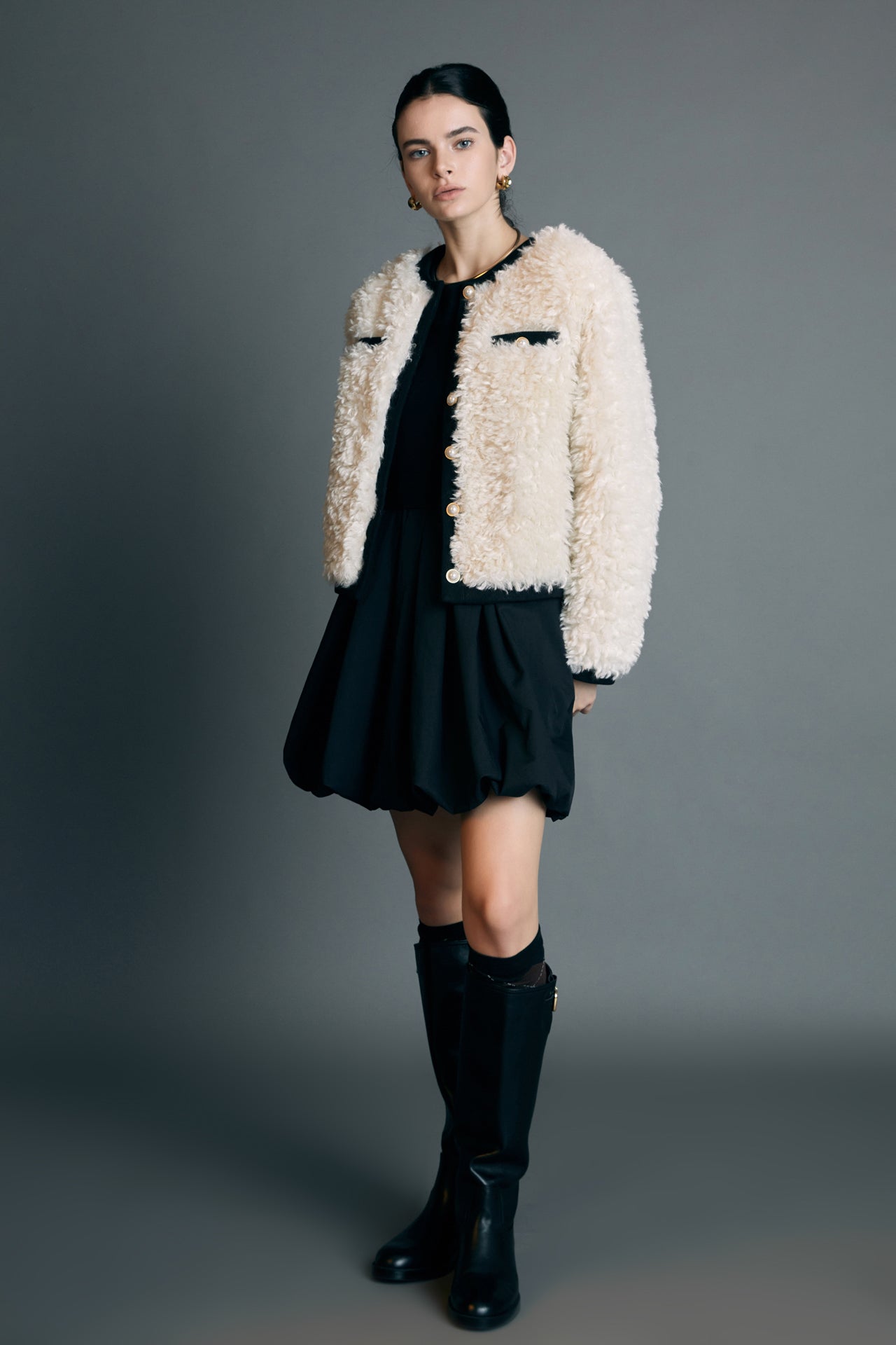 ENGLISH FACTORY - Shearing Jacket - JACKETS available at Objectrare