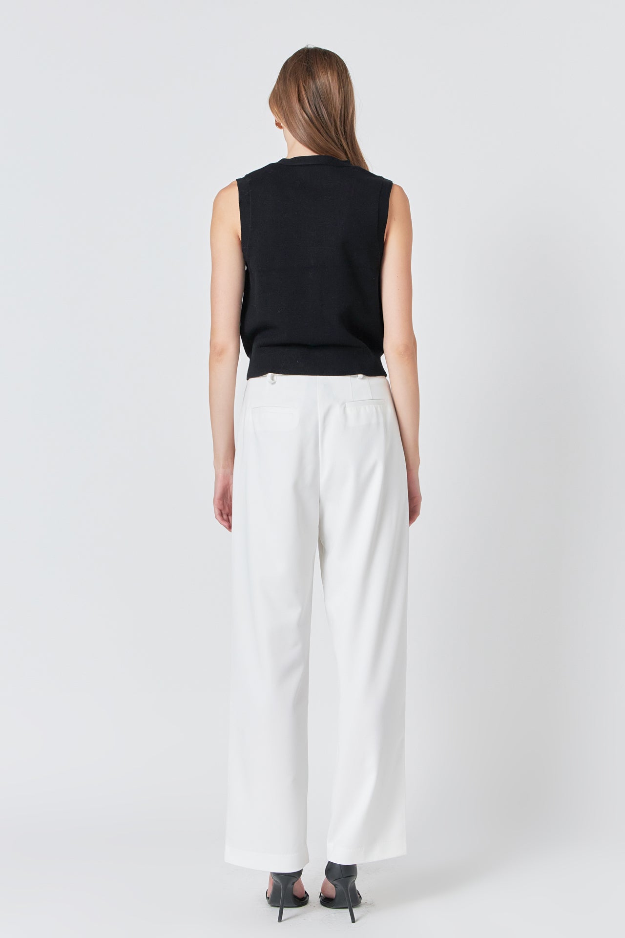 ENDLESS ROSE - Chain Detail Vest - TOPS available at Objectrare