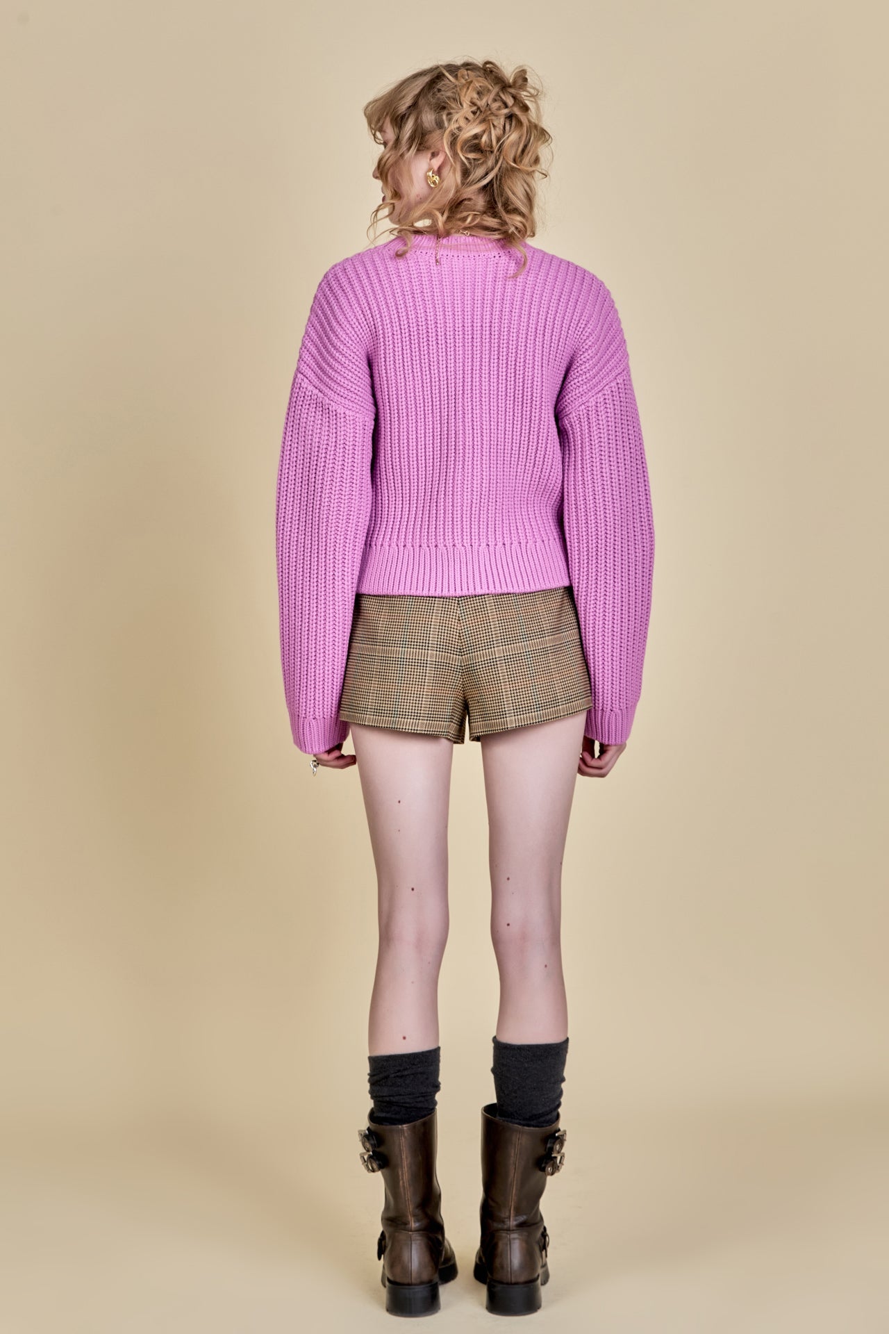 ENGLISH FACTORY - Flower Embroidery Knit Top - SWEATERS & KNITS available at Objectrare