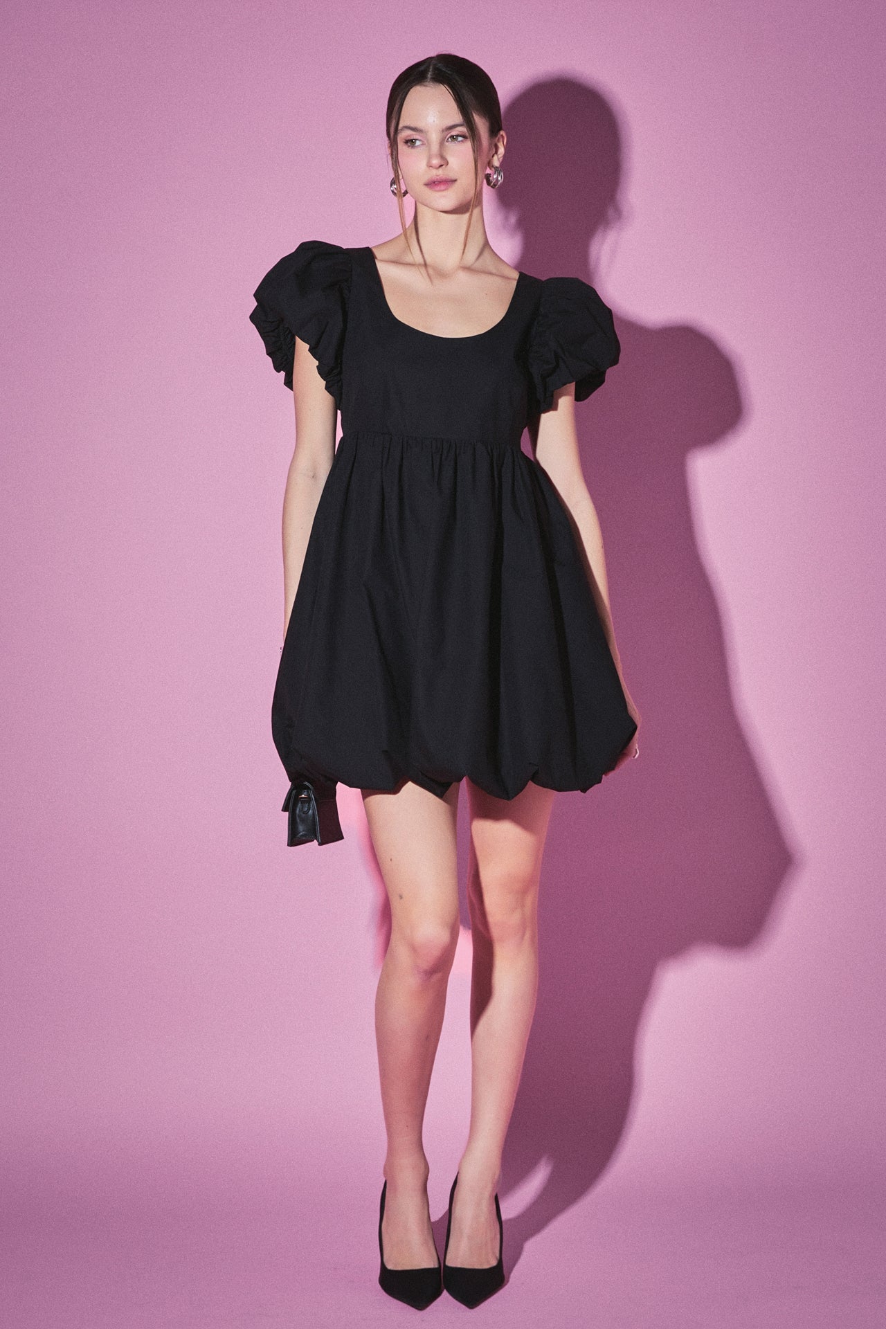 ENGLISH FACTORY - Bubble Scoop Neck Dress - DRESSES available at Objectrare