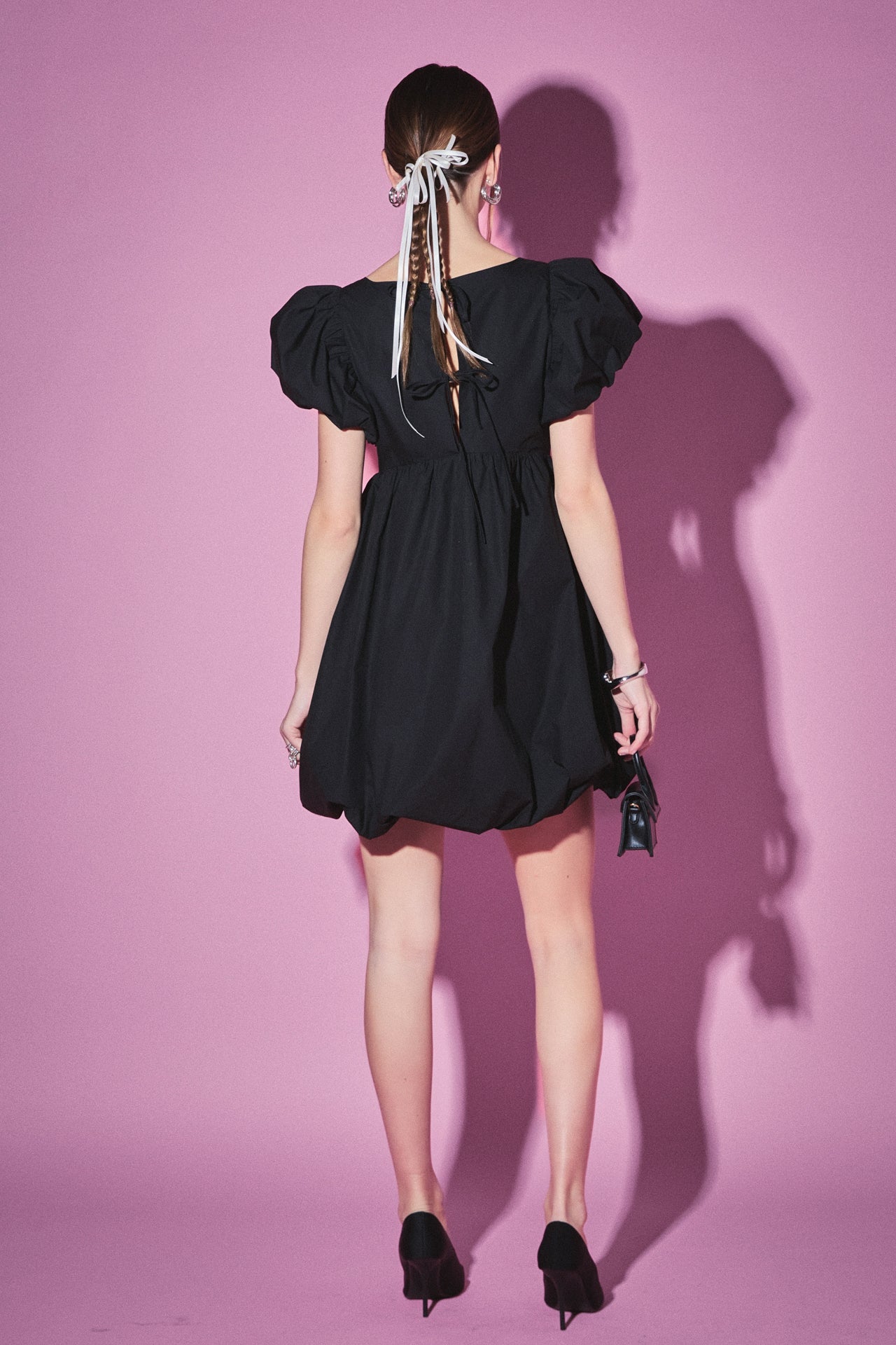 ENGLISH FACTORY - Bubble Scoop Neck Dress - DRESSES available at Objectrare