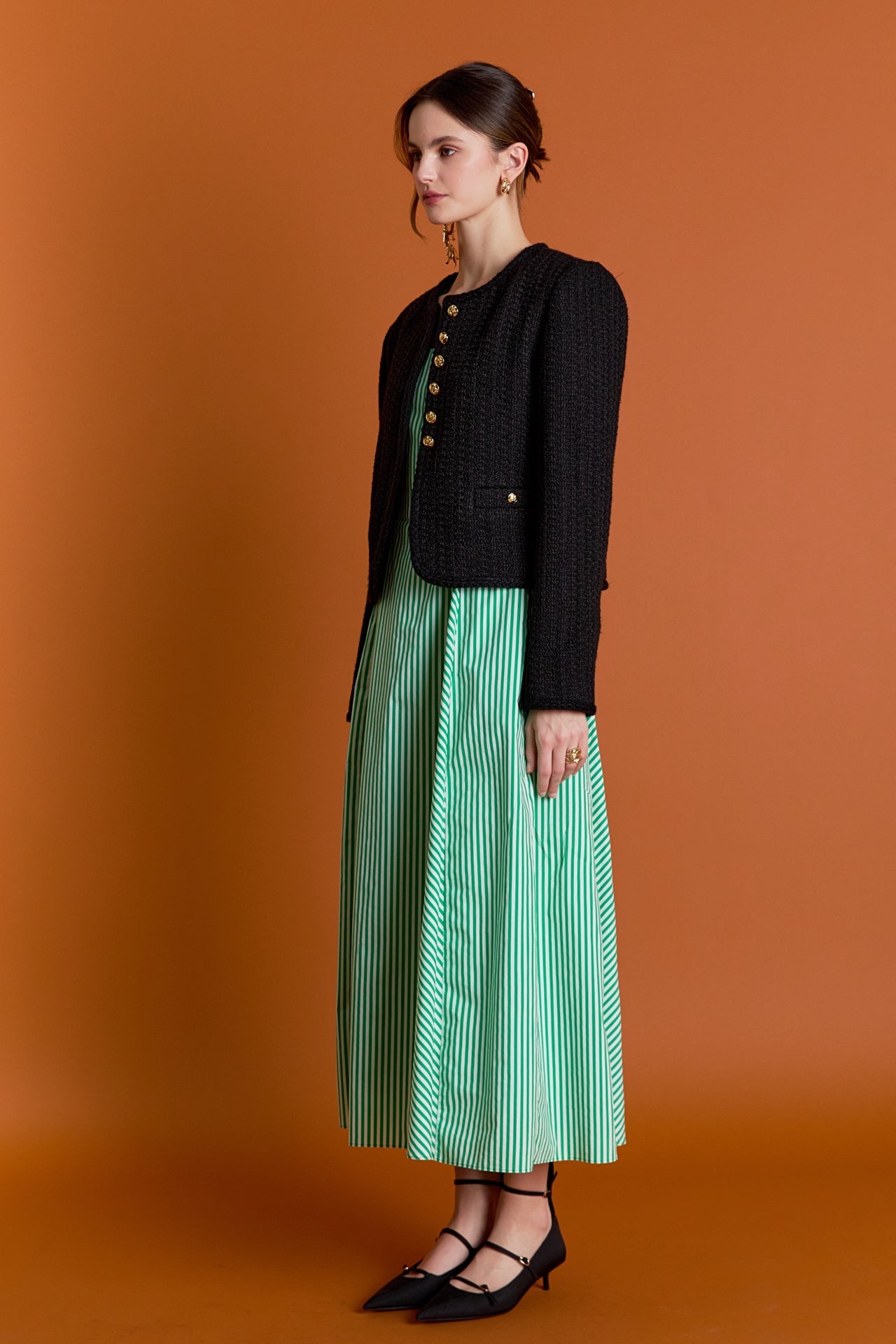 ENGLISH FACTORY - Darcy Tweed Jacket - JACKETS available at Objectrare