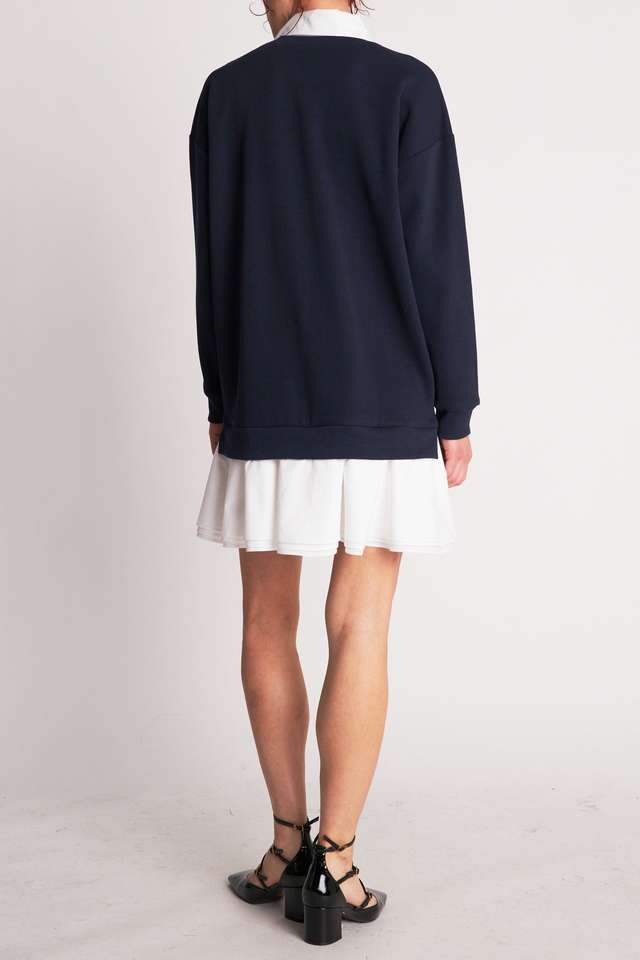 ENGLISH FACTORY - Mixed Media Mini Dress - DRESSES available at Objectrare