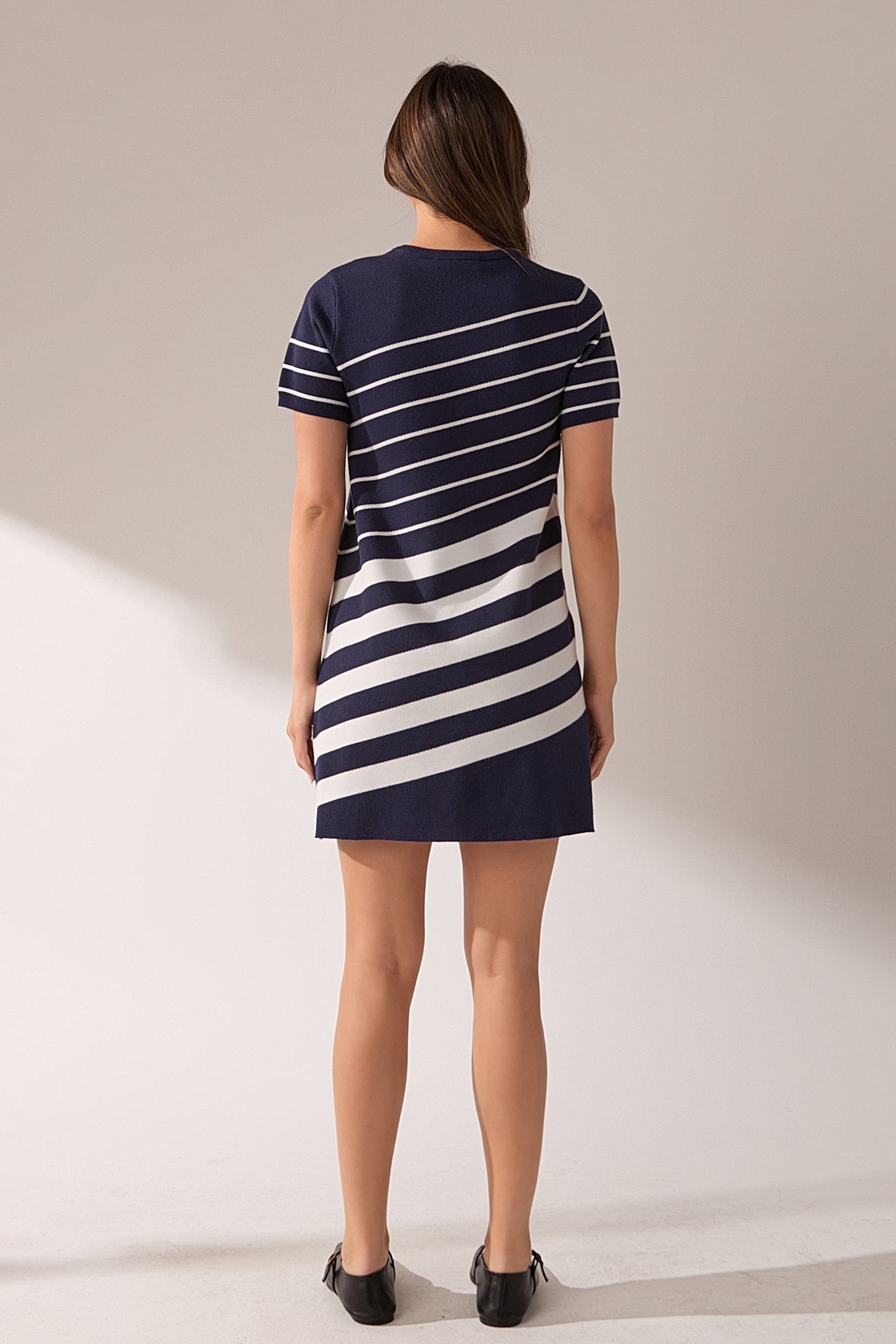 Multi Stripe Mini Dress