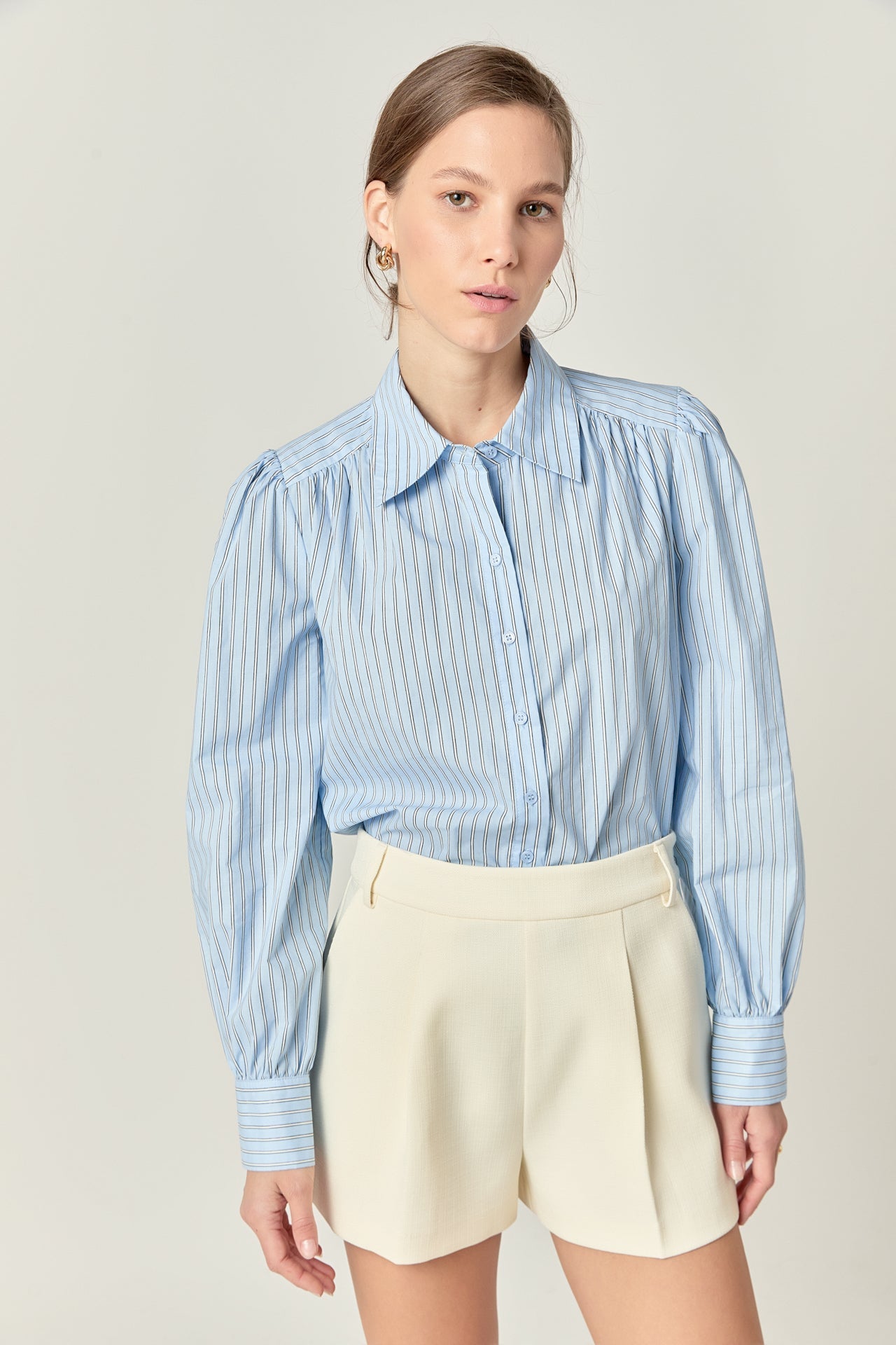 ENGLISH FACTORY - Stripe Shirt - TOPS available at Objectrare