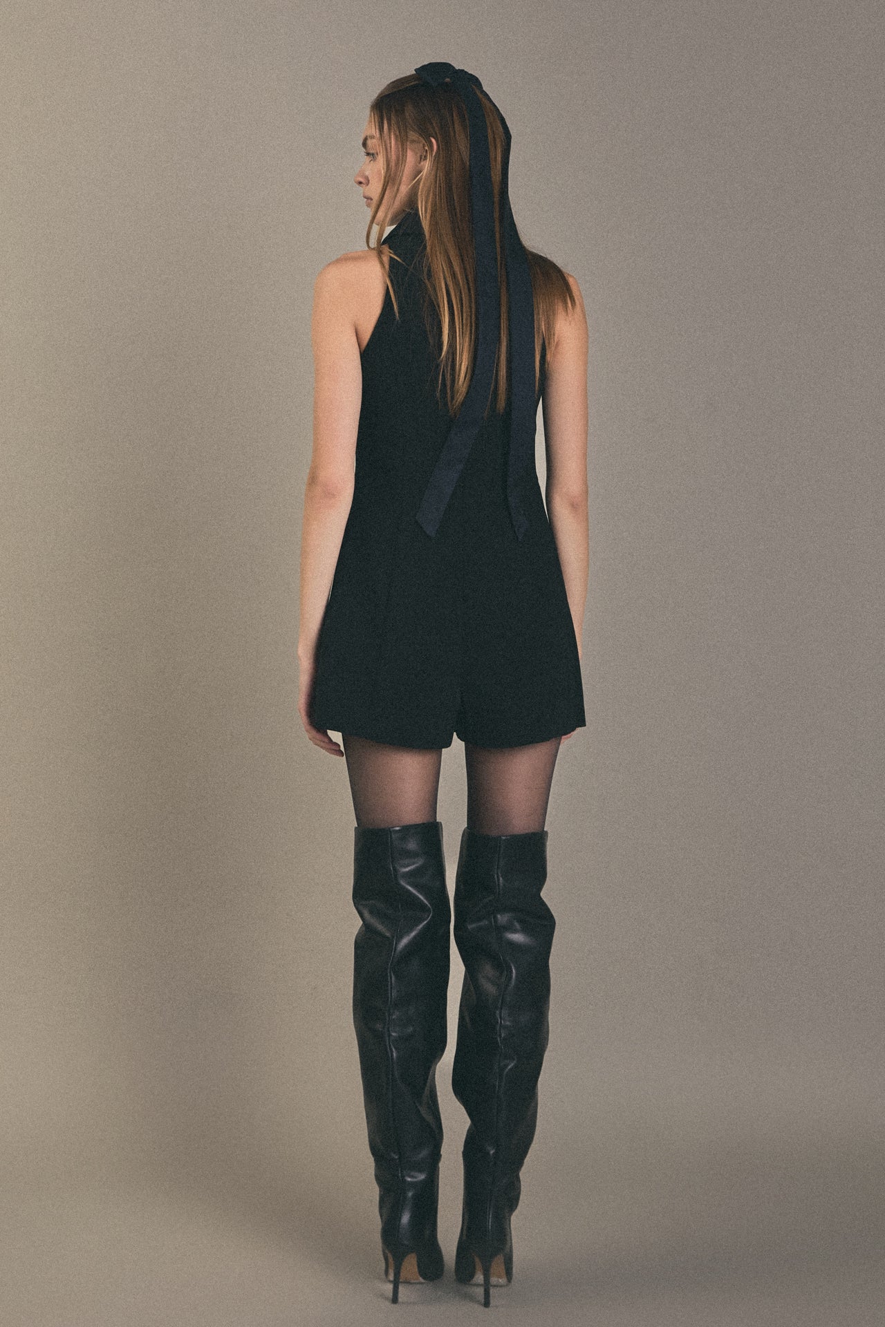 ENGLISH FACTORY - Collar Romper - ROMPERS available at Objectrare