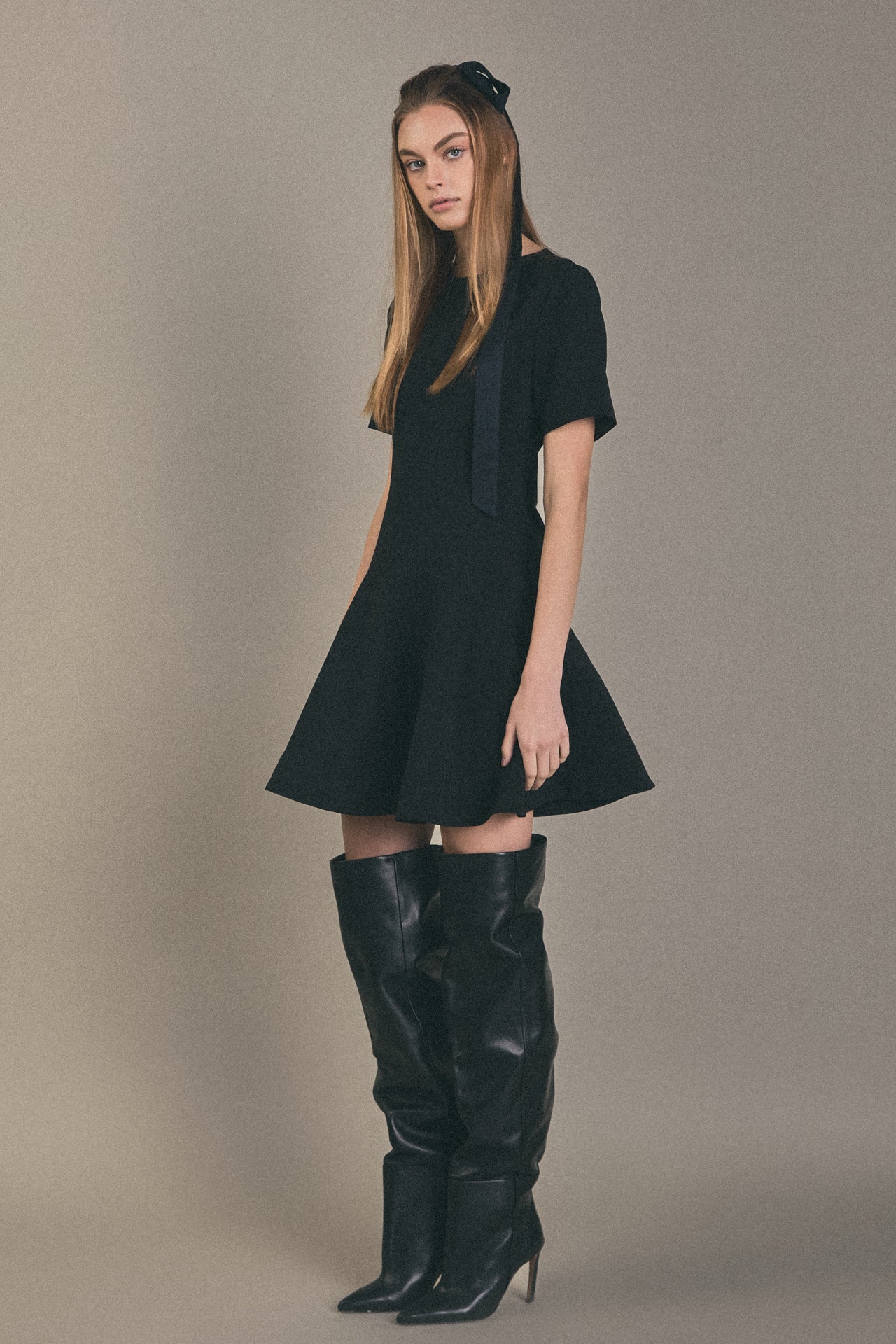 Flare Mini Dress