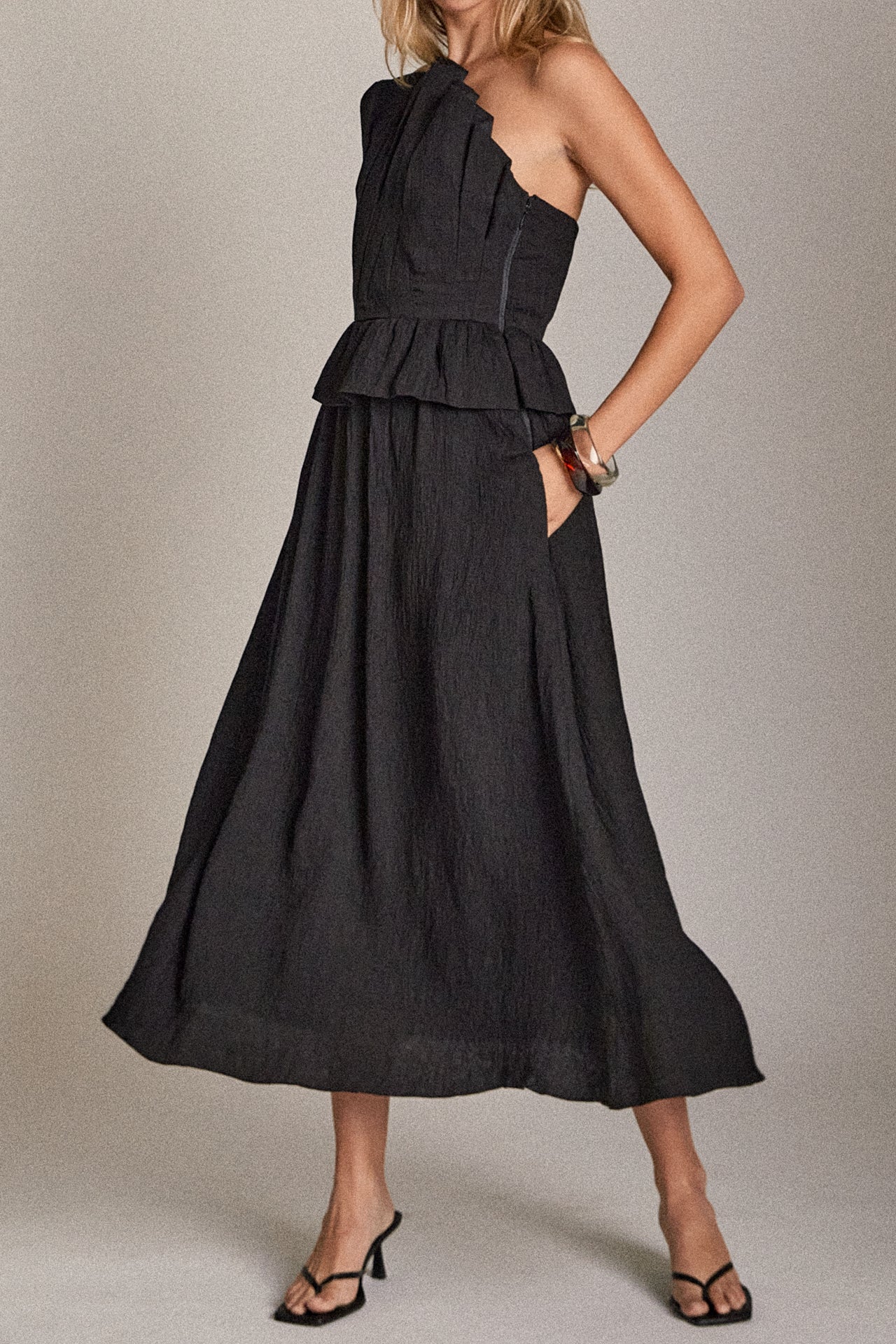 Modern Muse Pleated Midi