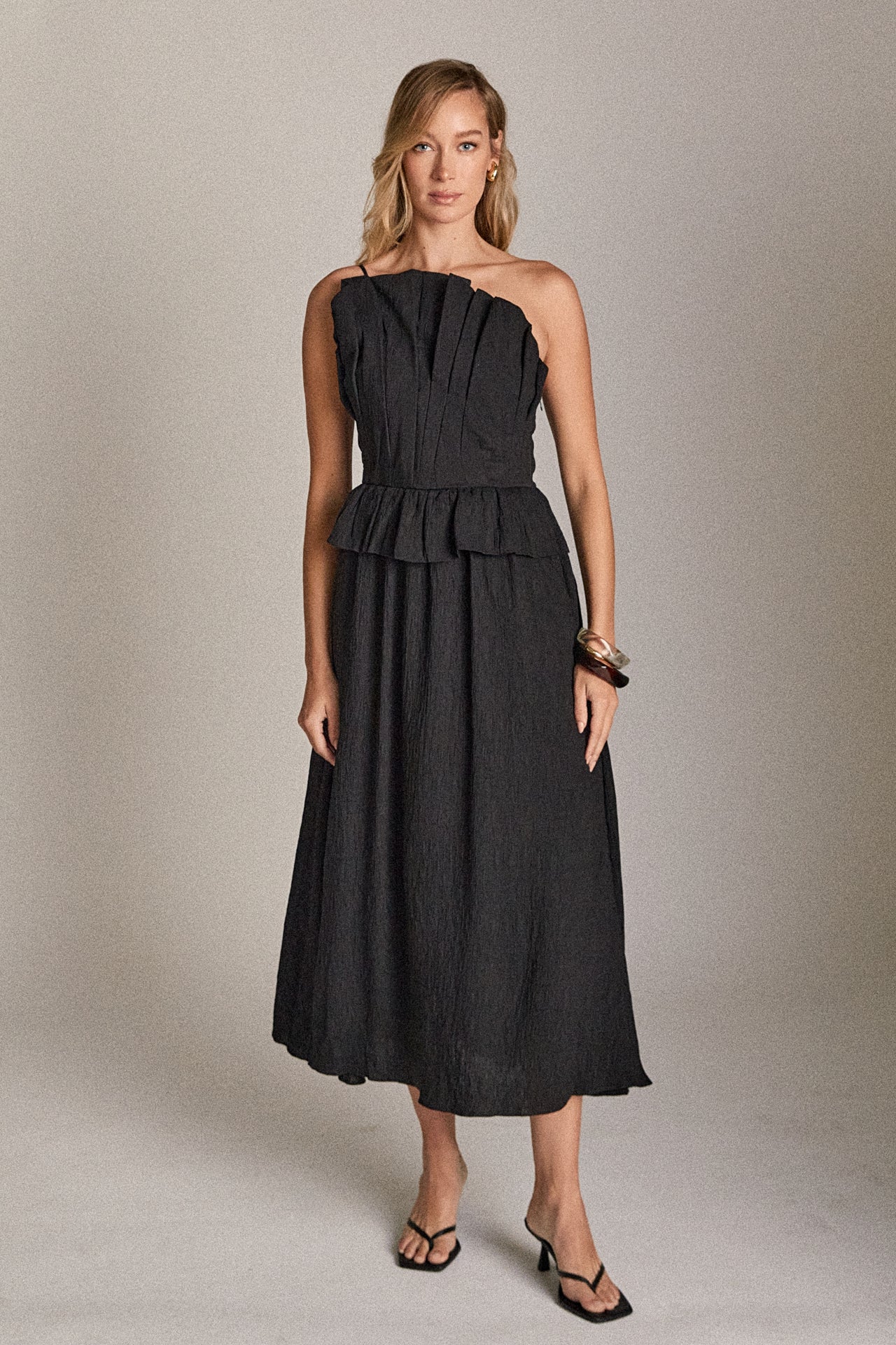 Modern Muse Pleated Midi