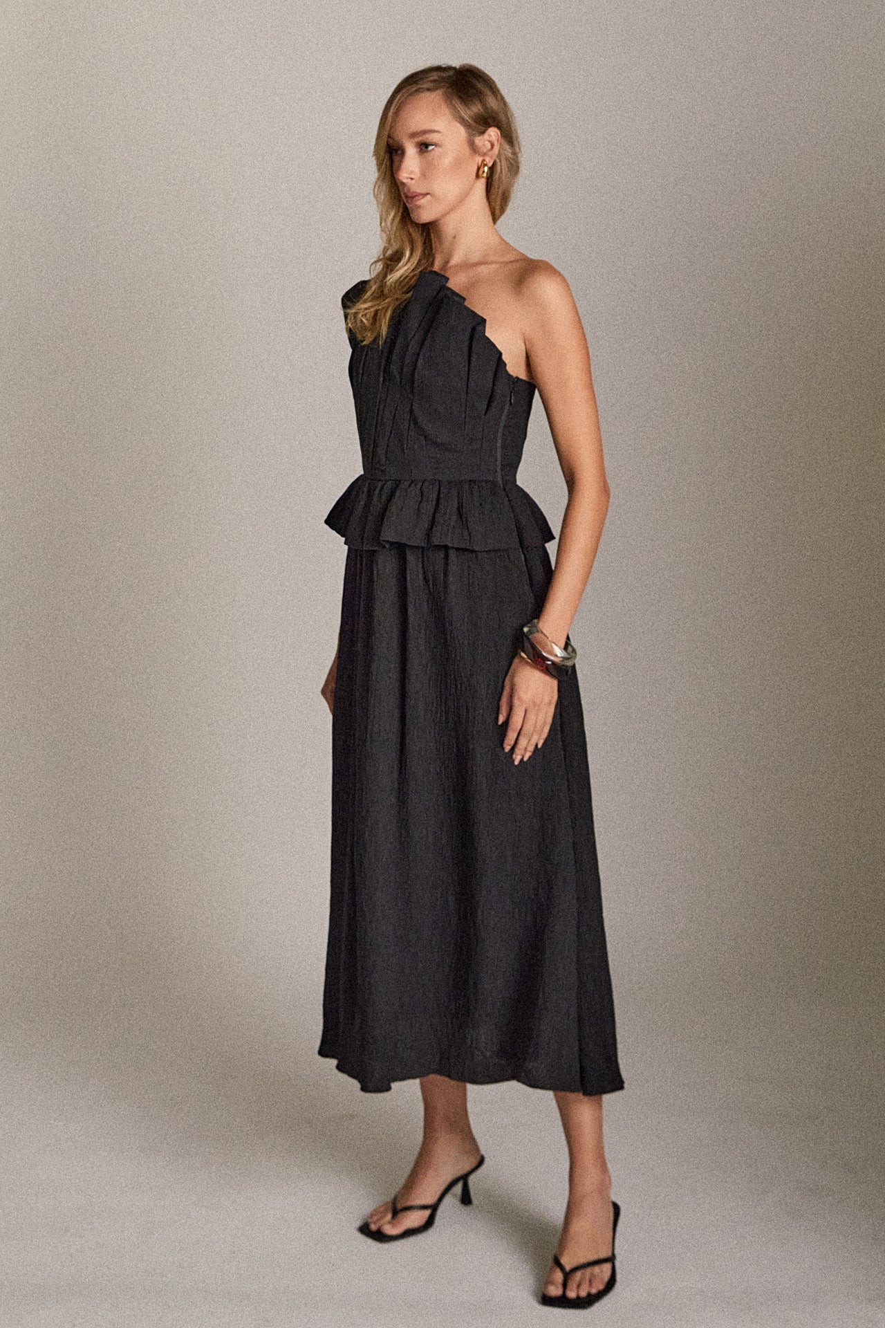 Modern Muse Pleated Midi