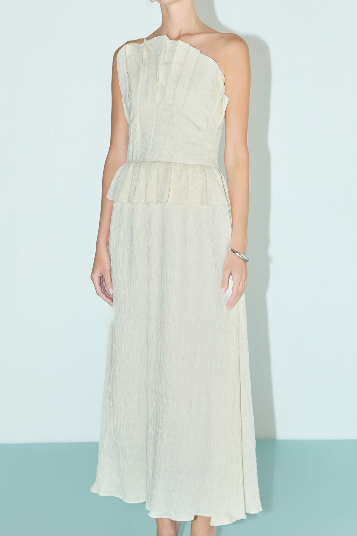 Modern Muse Pleated Midi Dress