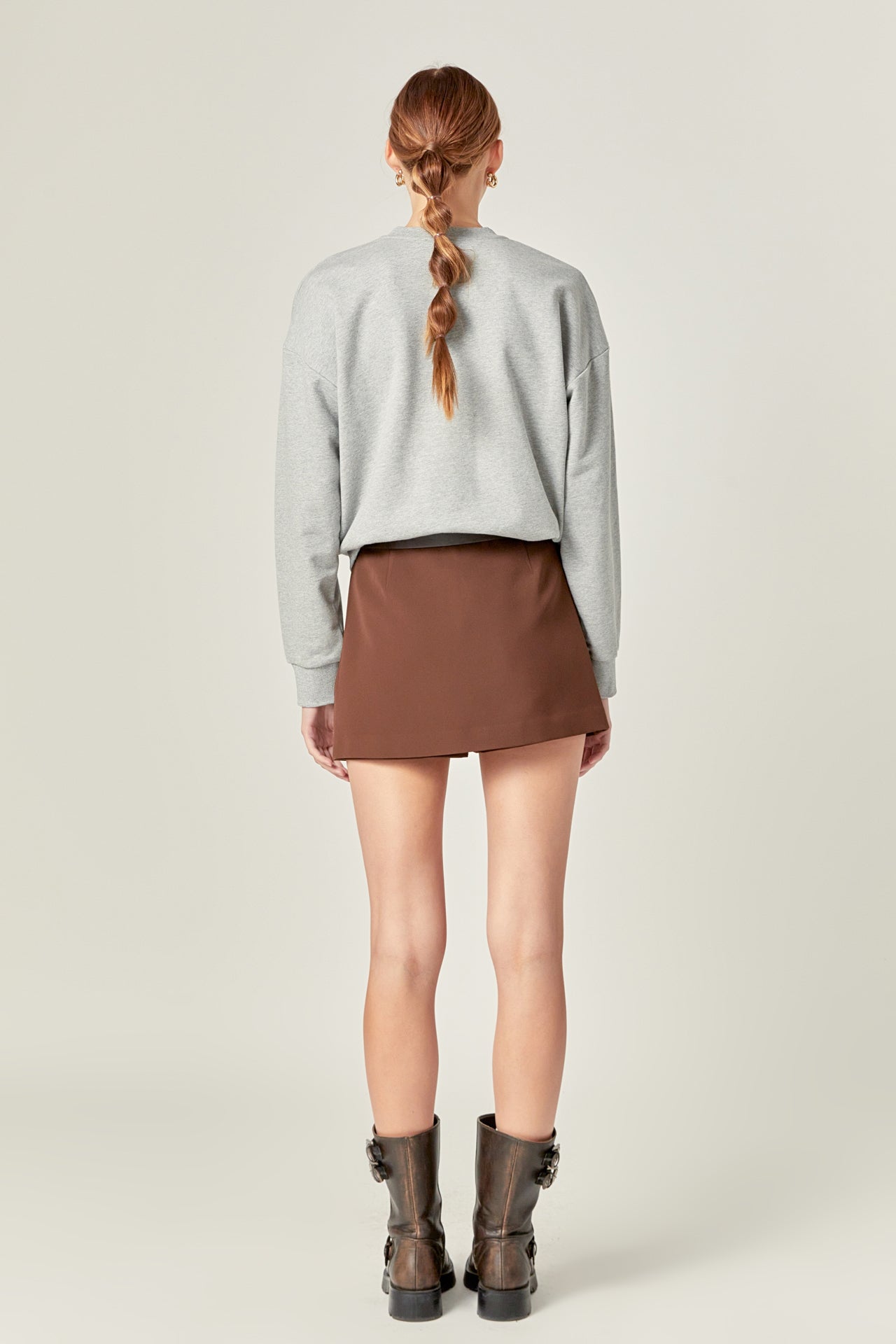 ENGLISH FACTORY - Rhinestone Bow Sweatshirt - SWEATERS & KNITS available at Objectrare
