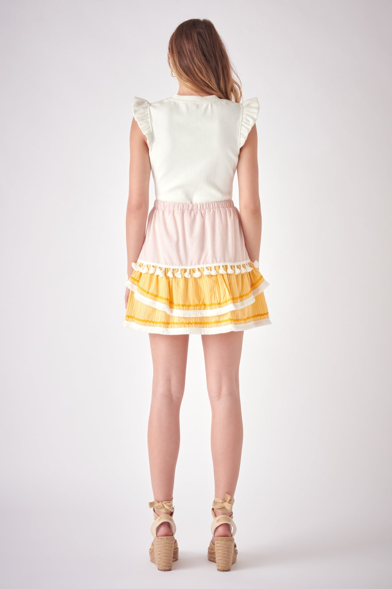 FREE THE ROSES - Embellishment Skirt - SKIRTS available at Objectrare