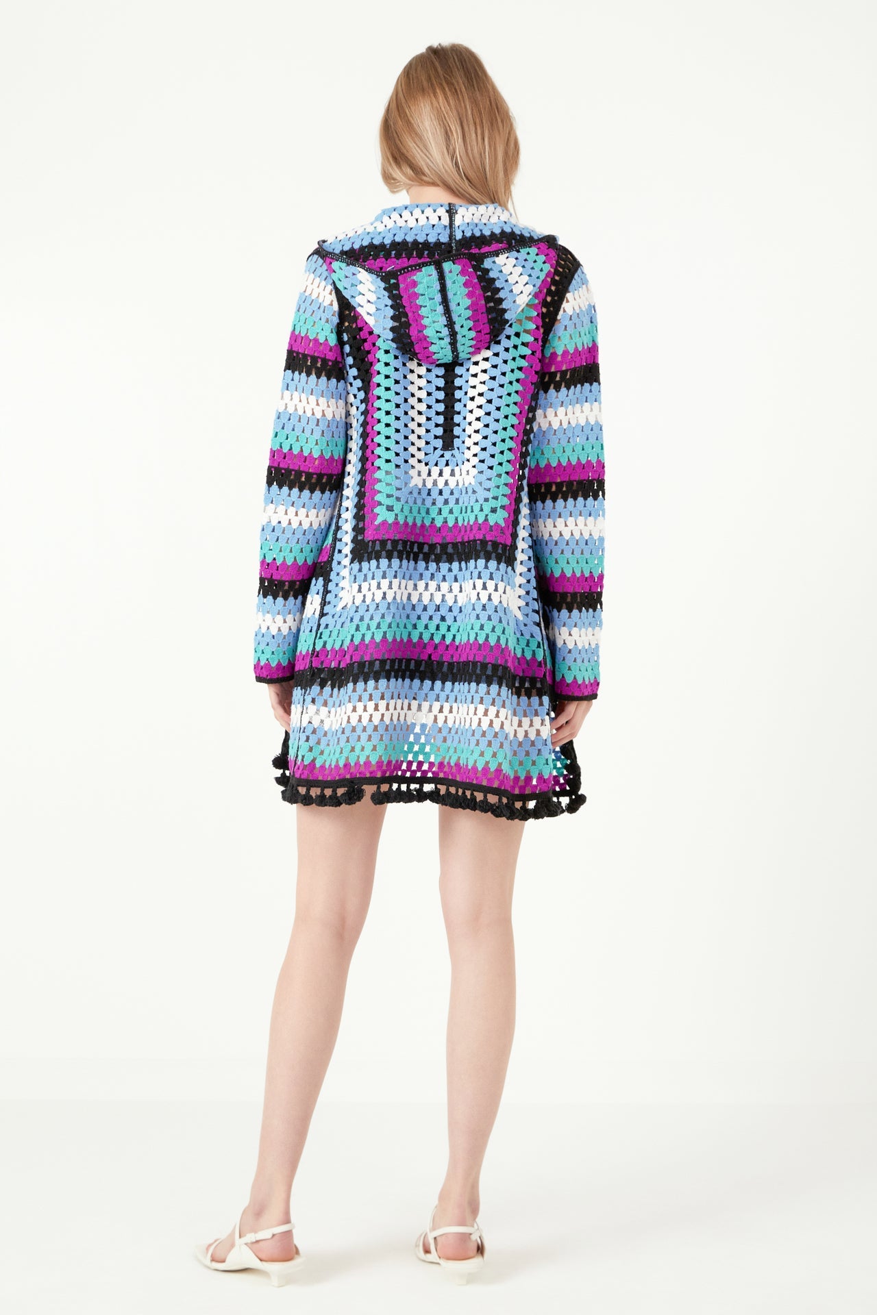FREE THE ROSES - Crochet Cardigan - CARDIGANS available at Objectrare