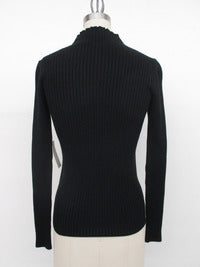 ENGLISH FACTORY - Mini Ruffle Sweater Top - SWEATERS & KNITS available at Objectrare