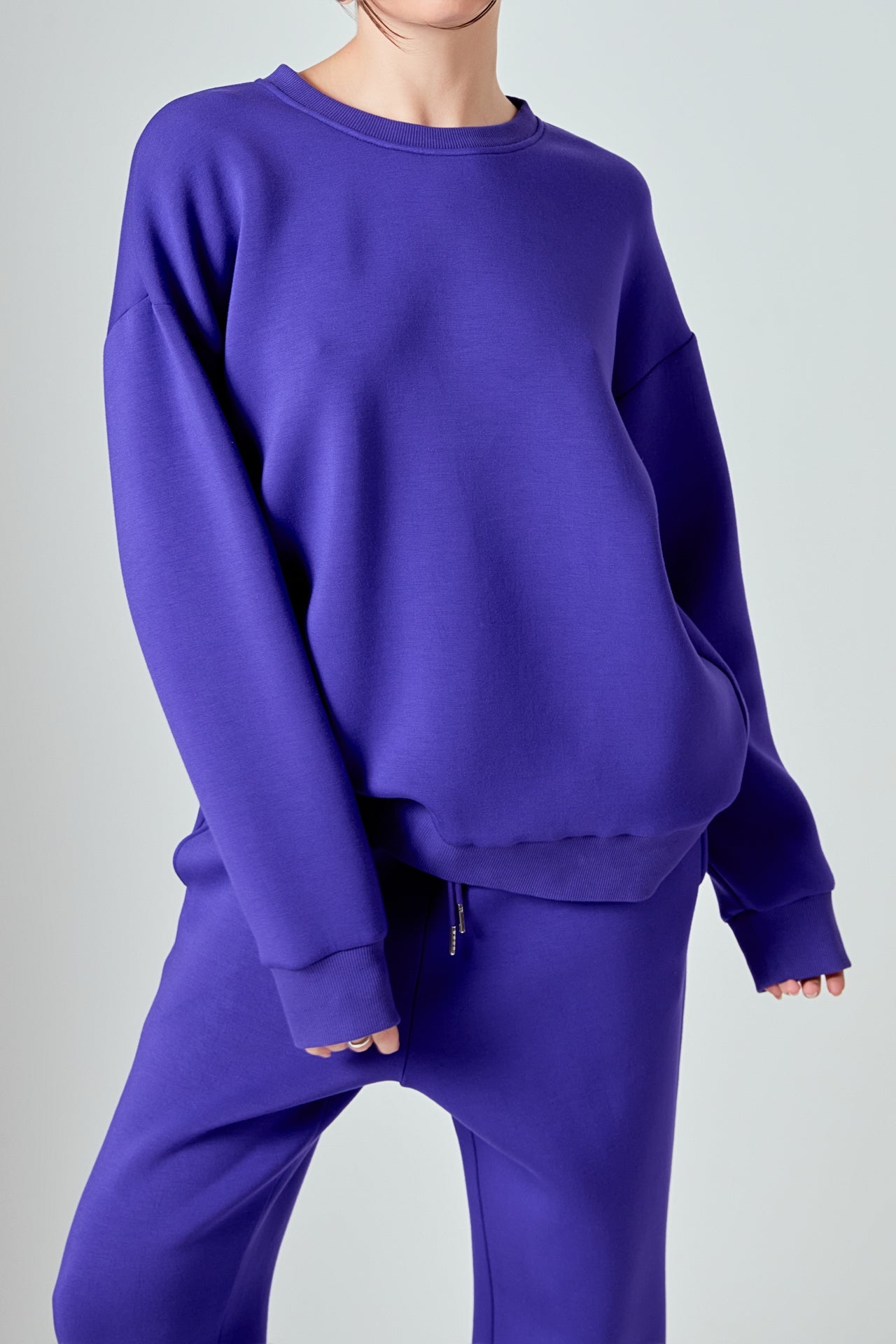 GREY LAB - Crewneck Sweatshirt - HOODIES & SWEATSHIRTS available at Objectrare