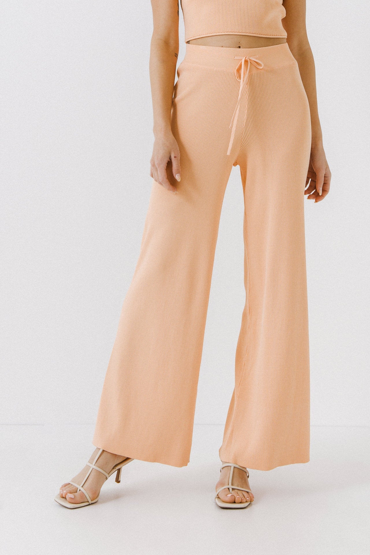 ENDLESS ROSE - Knitted Pants - PANTS available at Objectrare