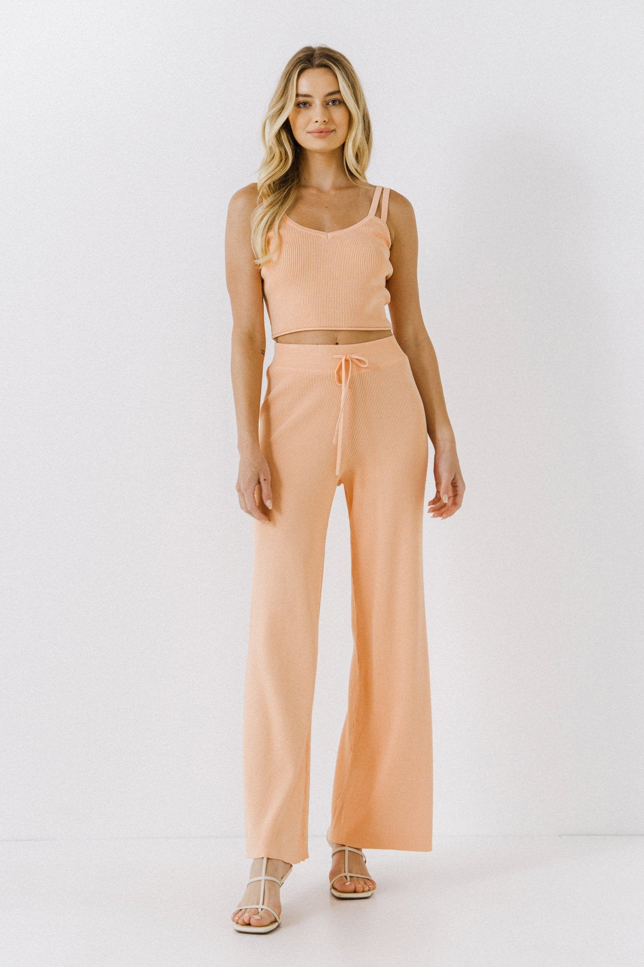 ENDLESS ROSE - Knitted Pants - PANTS available at Objectrare