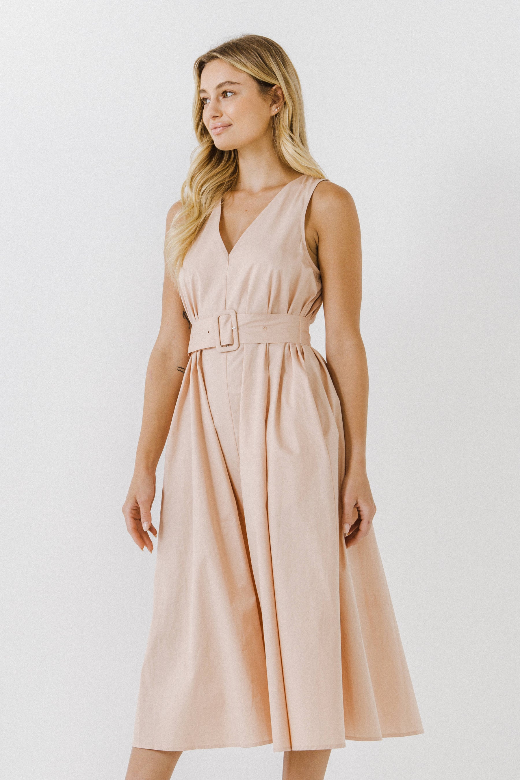 ENGLISH FACTORY - Voluminous Dress - DRESSES available at Objectrare