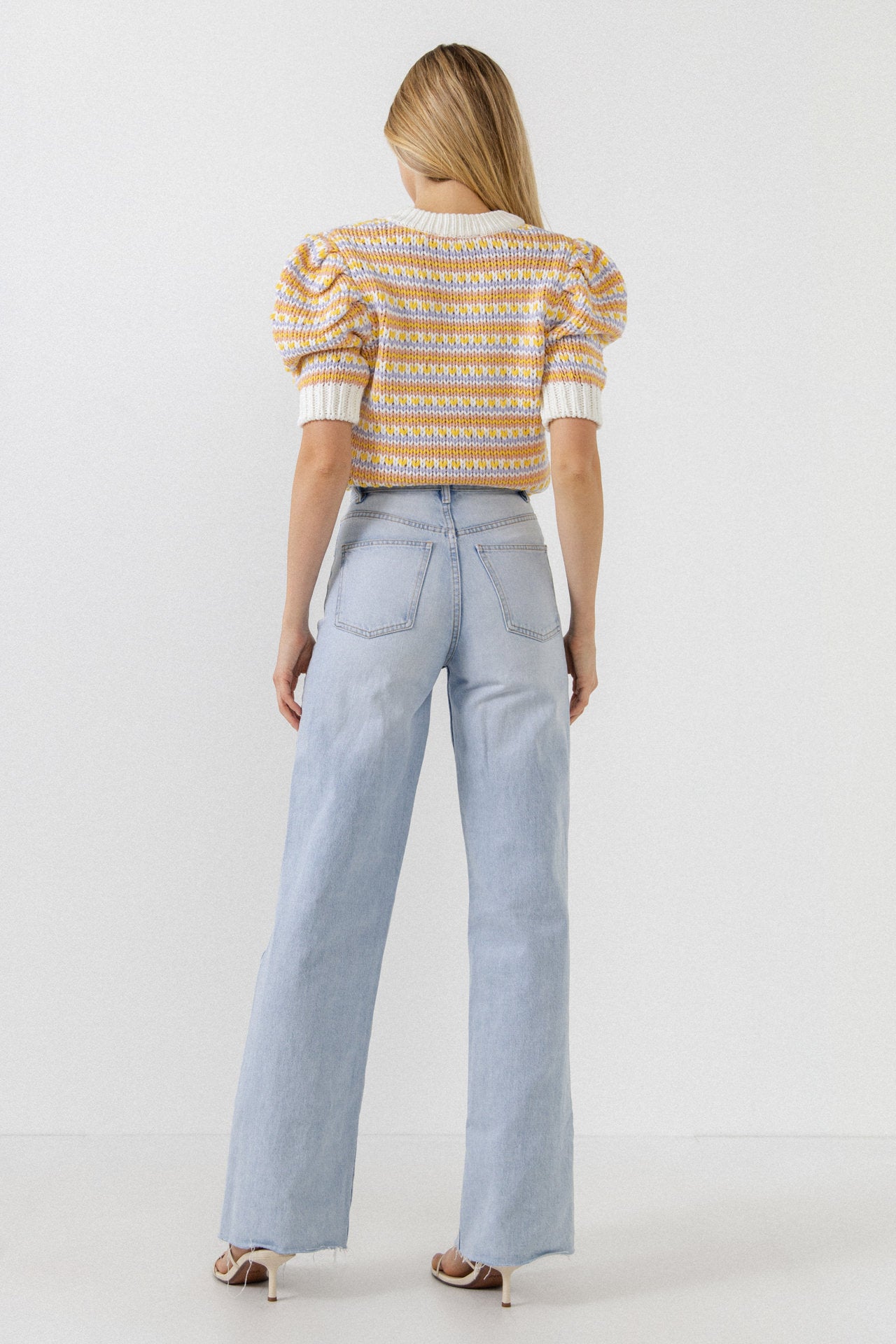 ENGLISH FACTORY - Multi Stripe Sweater - SWEATERS & KNITS available at Objectrare